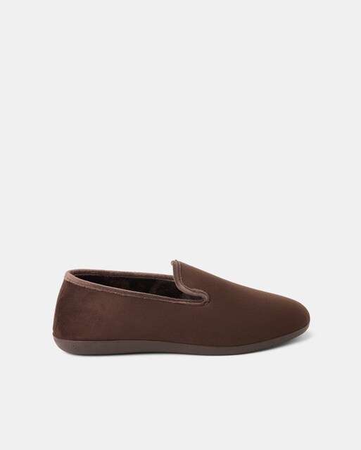 Imagen 0 de Zapatilla de casa de hombre con piso de goma