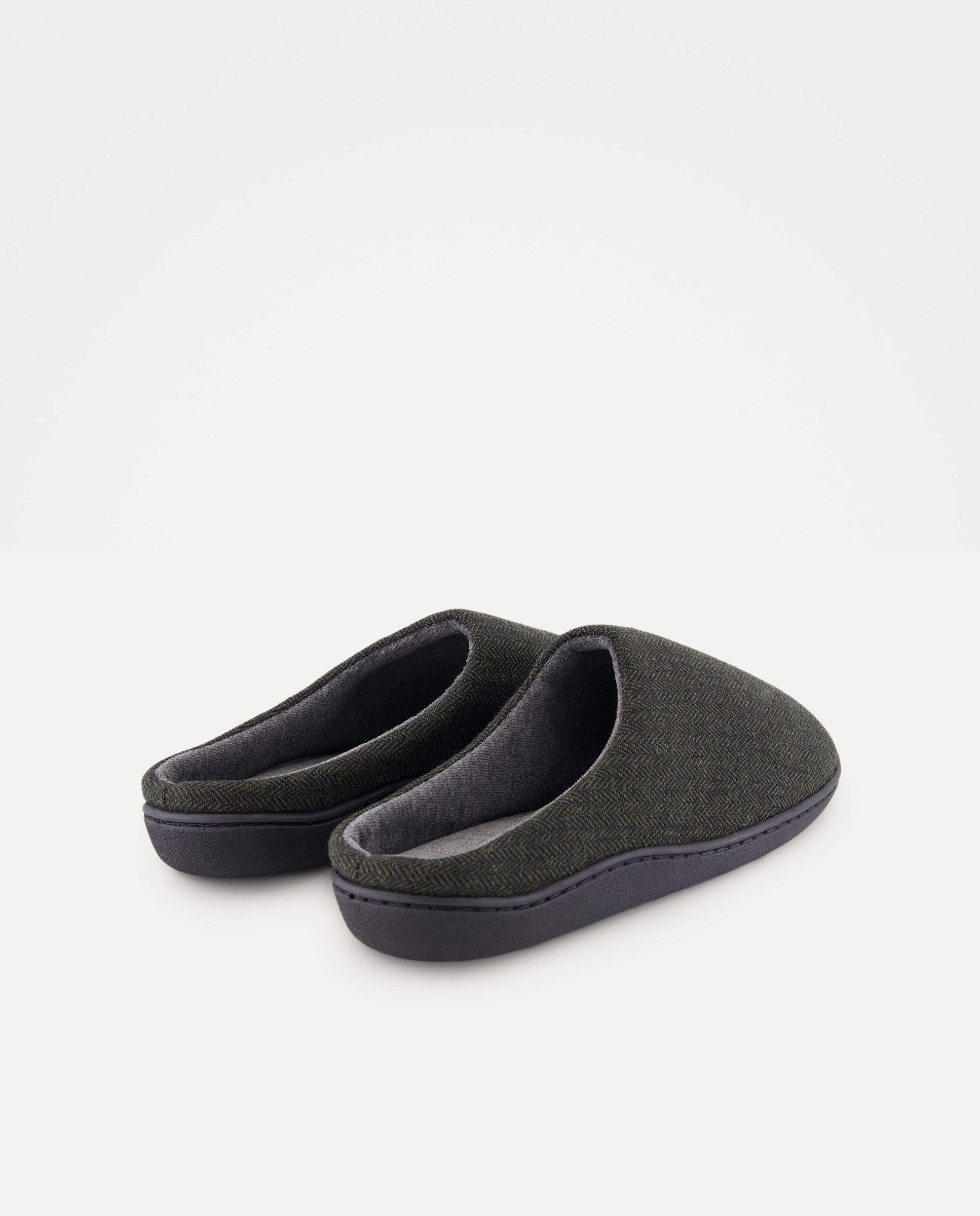 Zapatilla abierta espiga de hombre con piso de goma 520 Kaki-3