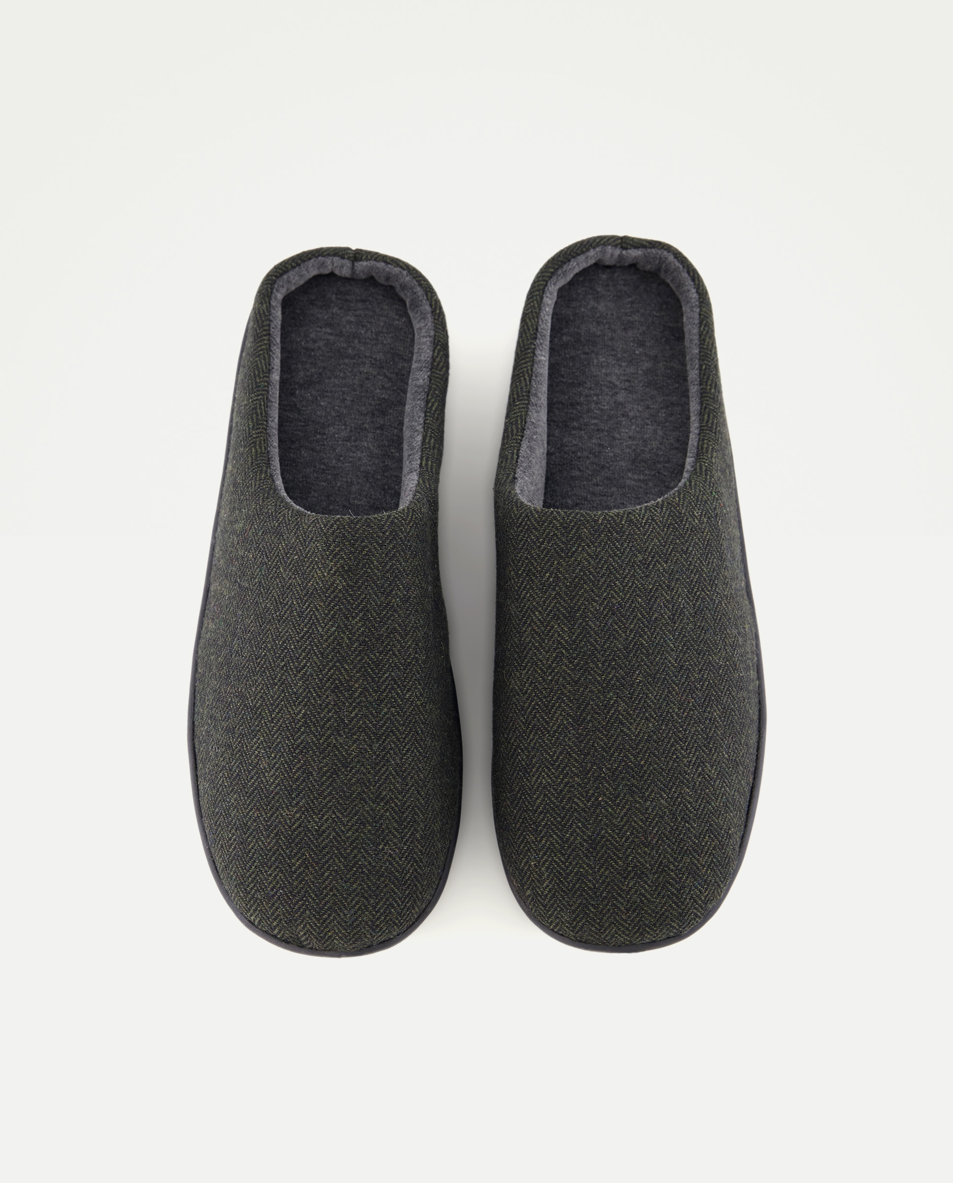 Zapatilla abierta espiga de hombre con piso de goma 520 Kaki-4
