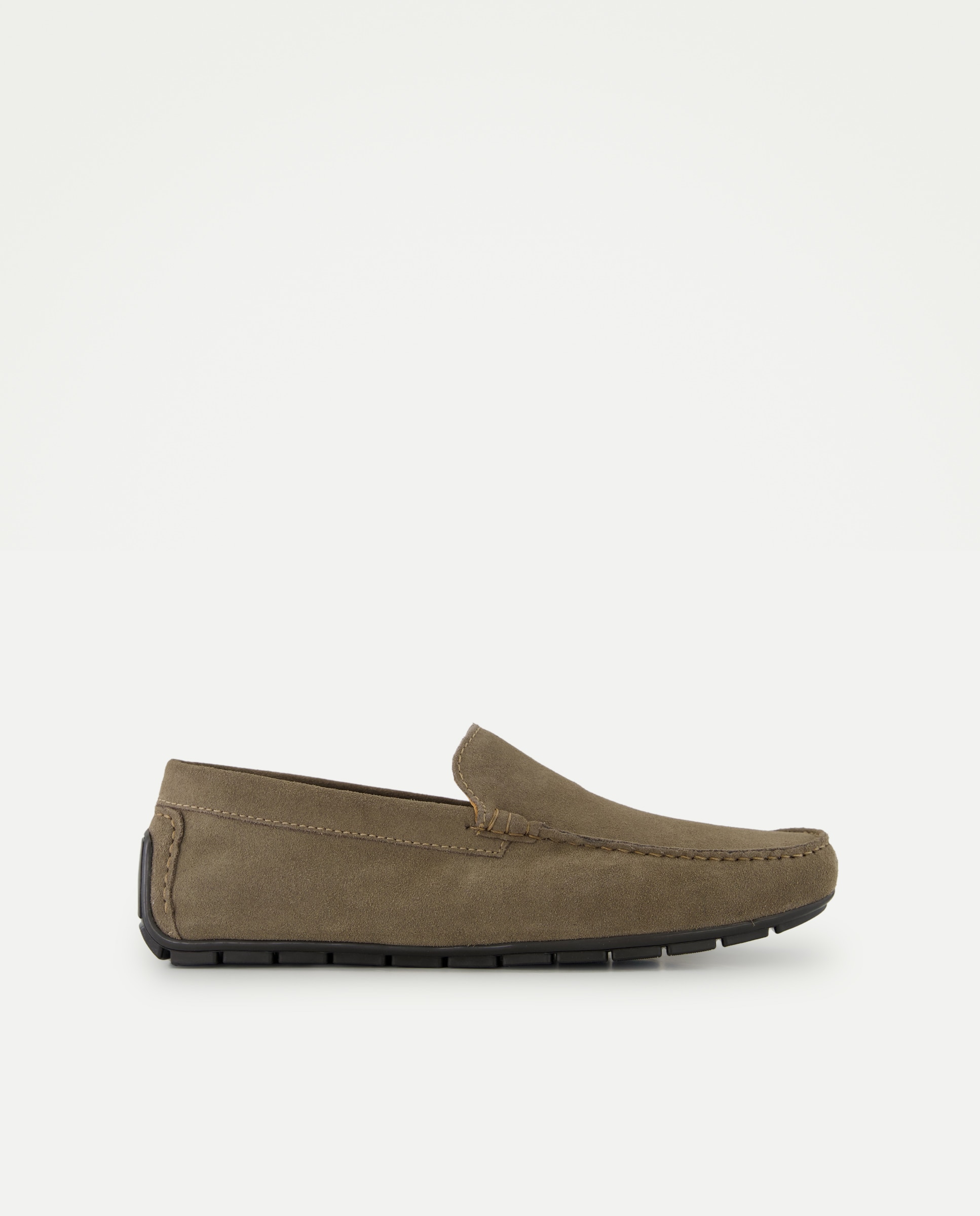 Imagen 0 de Mocasín de hombre de serraje con piso de goma