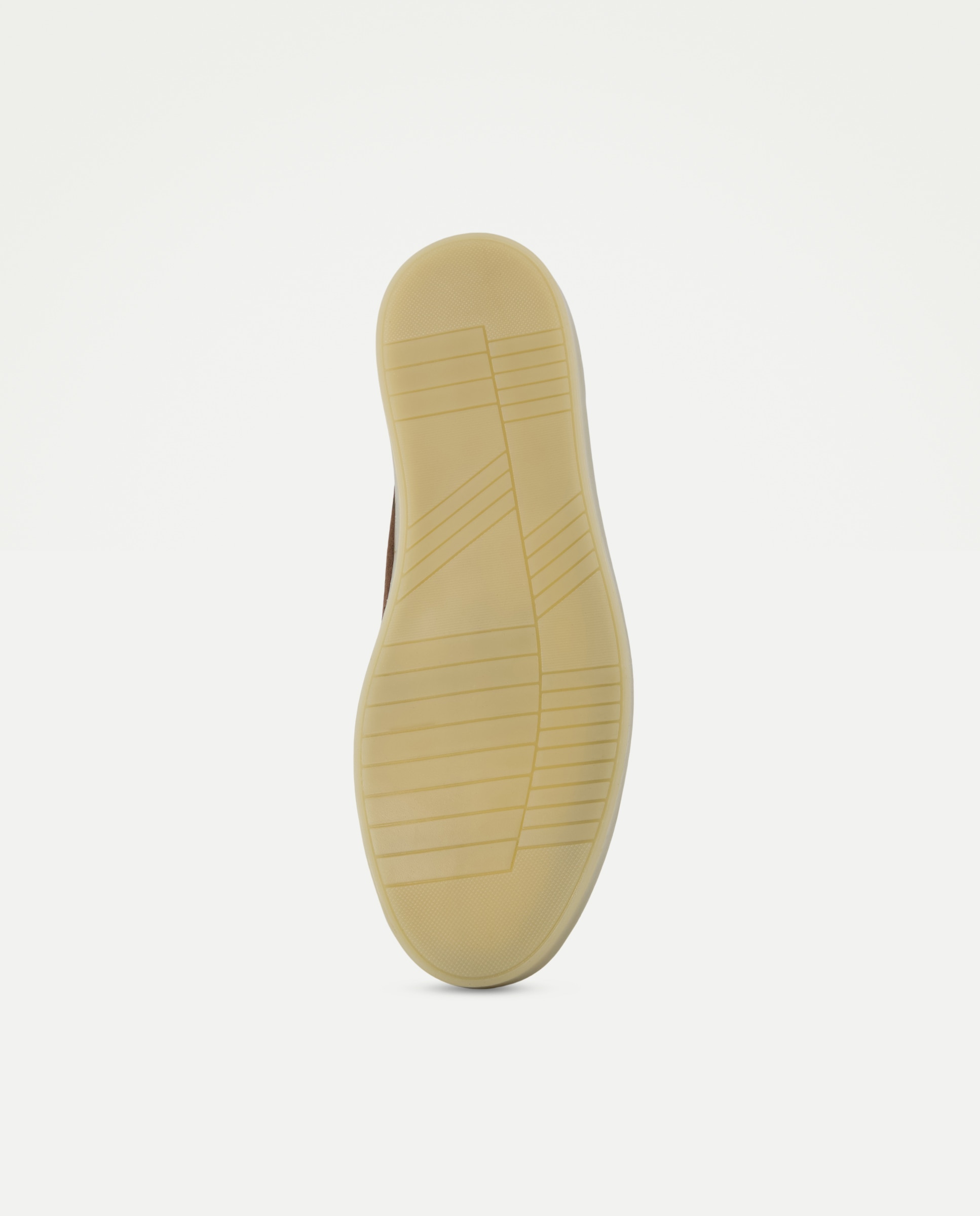 Zapato wallaby de hombre serraje con piso de goma Marrón-6