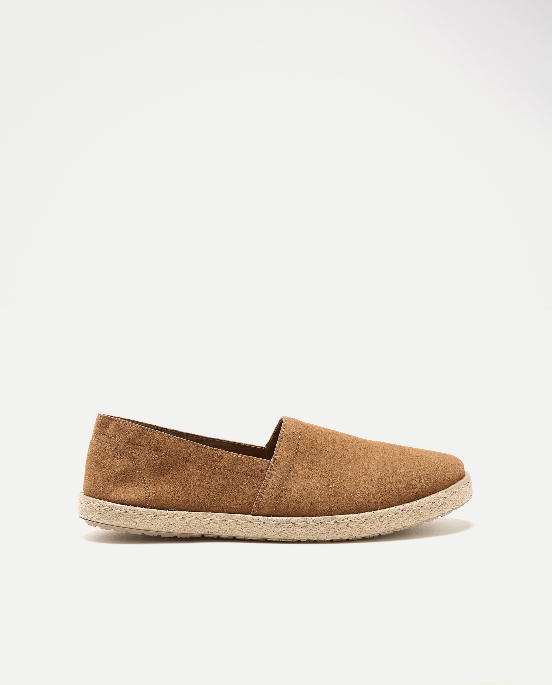 Imagen 0 de Alpargata de serraje con piso de goma yute
