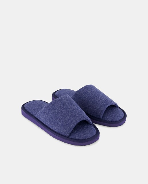 Zapatilla jersey con piso ligero