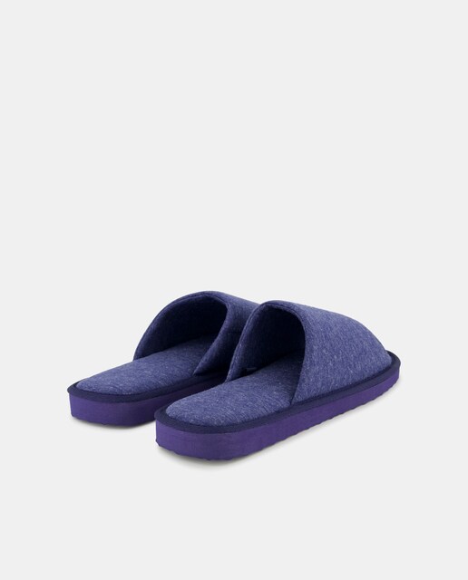 Zapatilla jersey con piso ligero