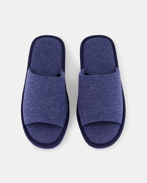 Zapatilla jersey con piso ligero
