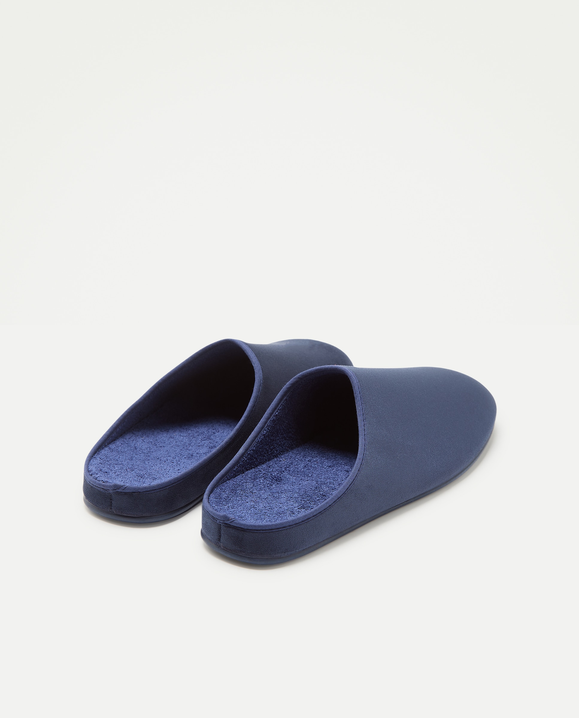 Zapatilla aitana con piso de goma Azul marino-3