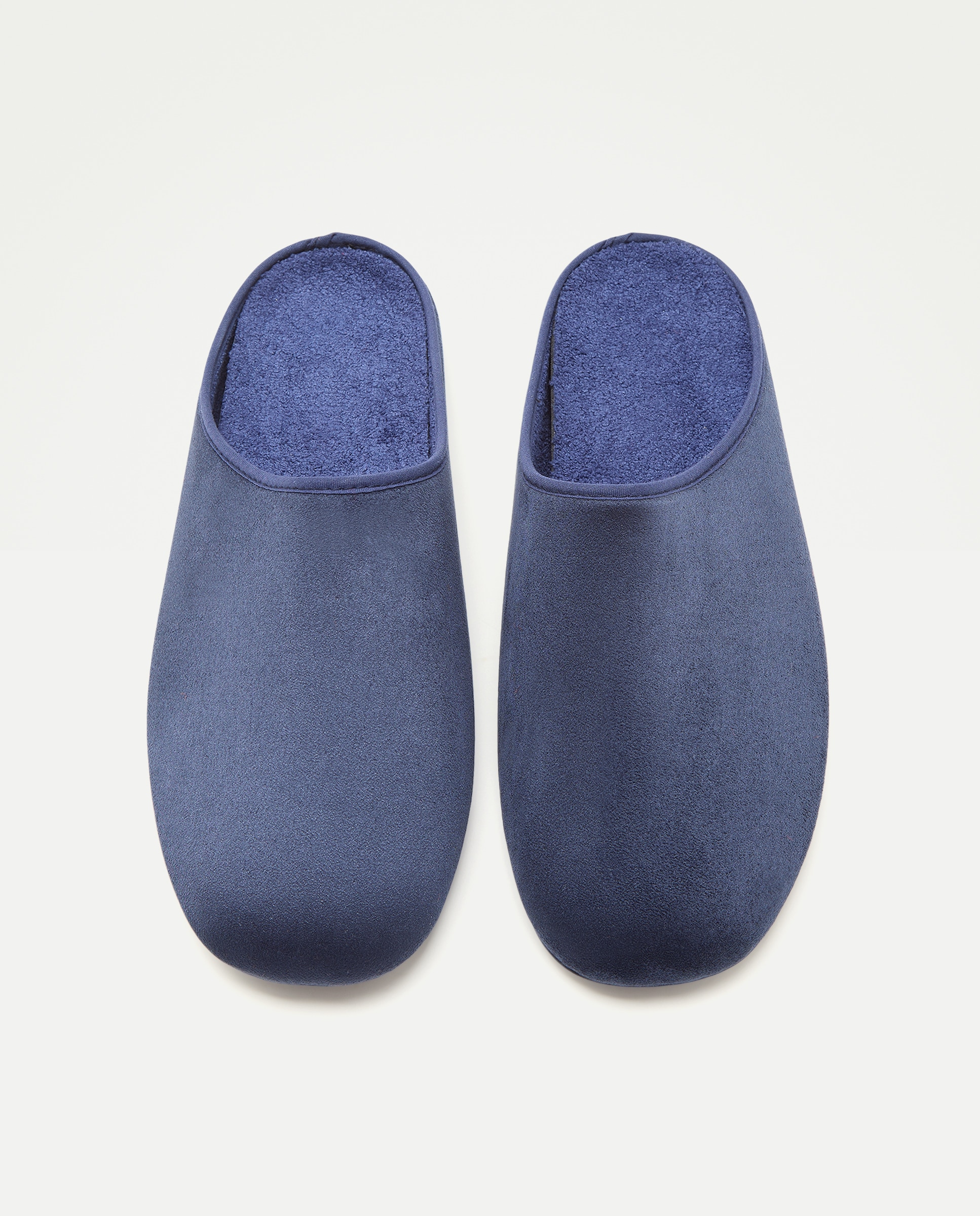 Zapatilla aitana con piso de goma Azul marino-4