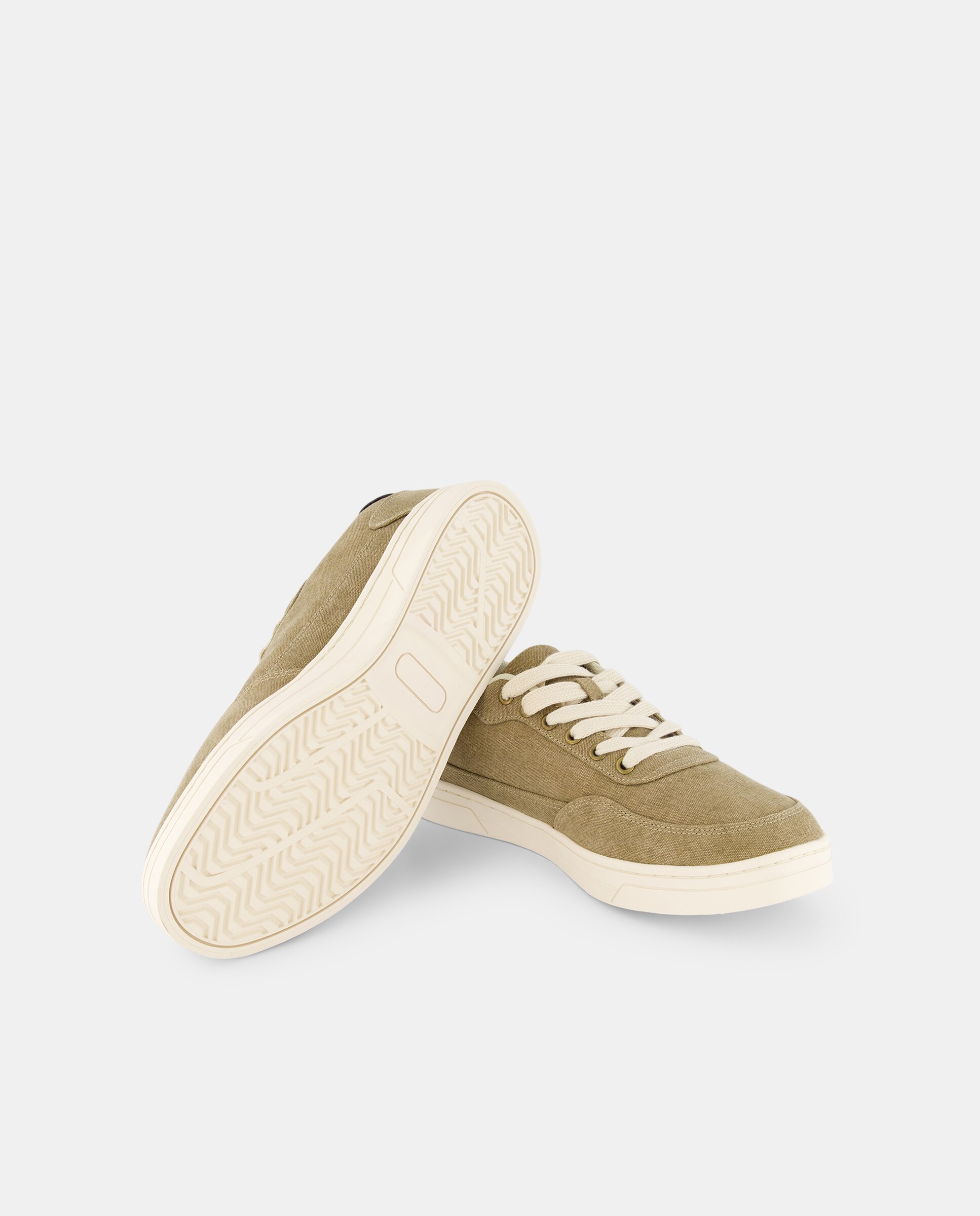 Deportivo lona lavada de hombre con piso de goma Topo-2