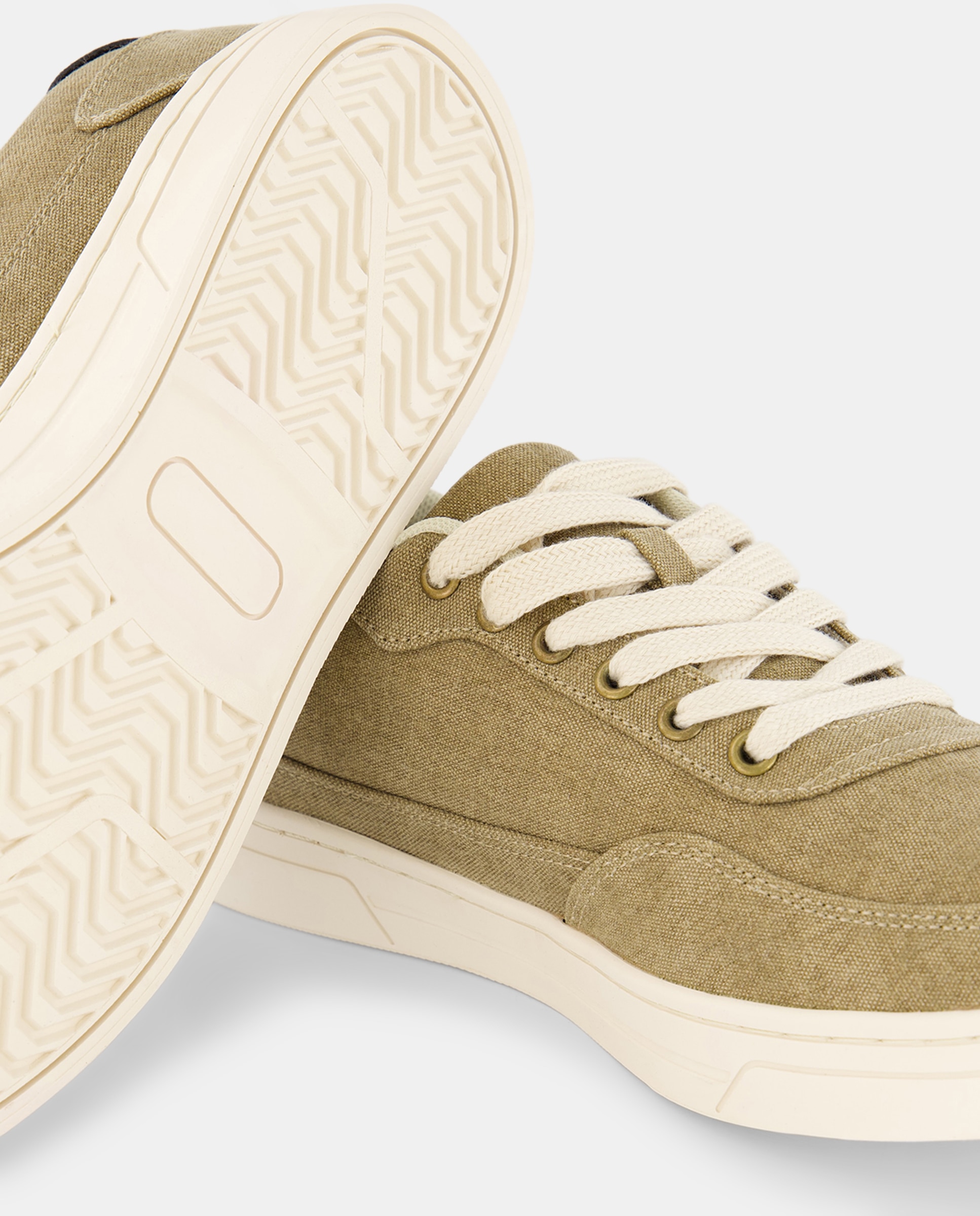 Deportivo lona lavada de hombre con piso de goma Topo-5
