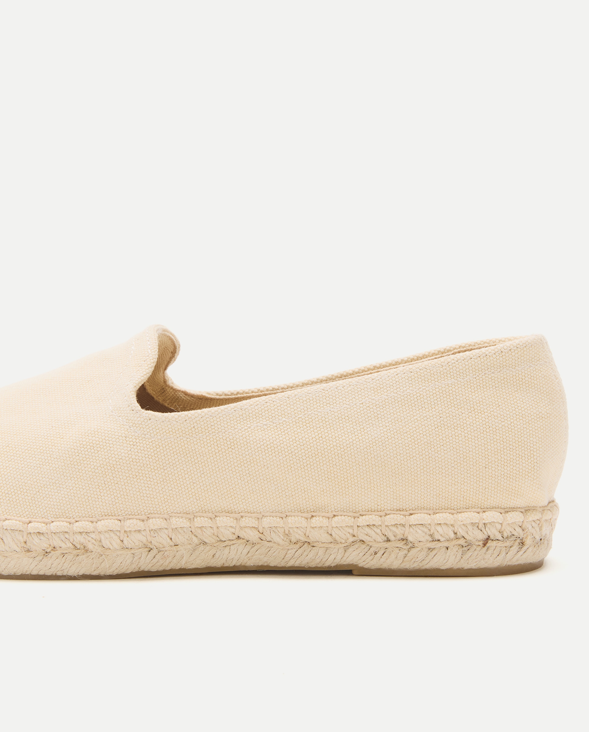 Alpargata lona lavada de hombre con piso de yute 310 Amarillo claro-5