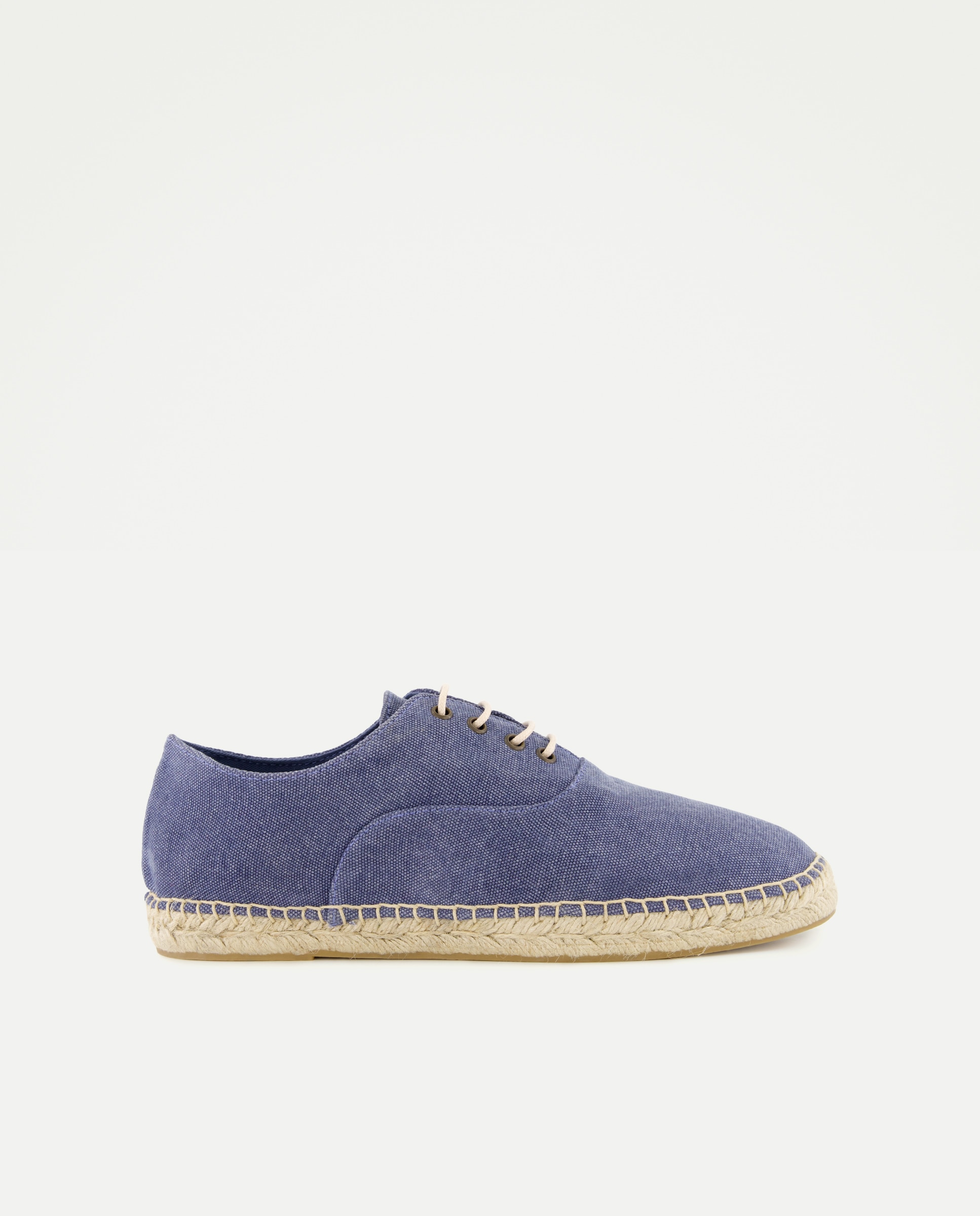 Imagen 0 de Zapato cordones lona lavada de hombre con piso de yute