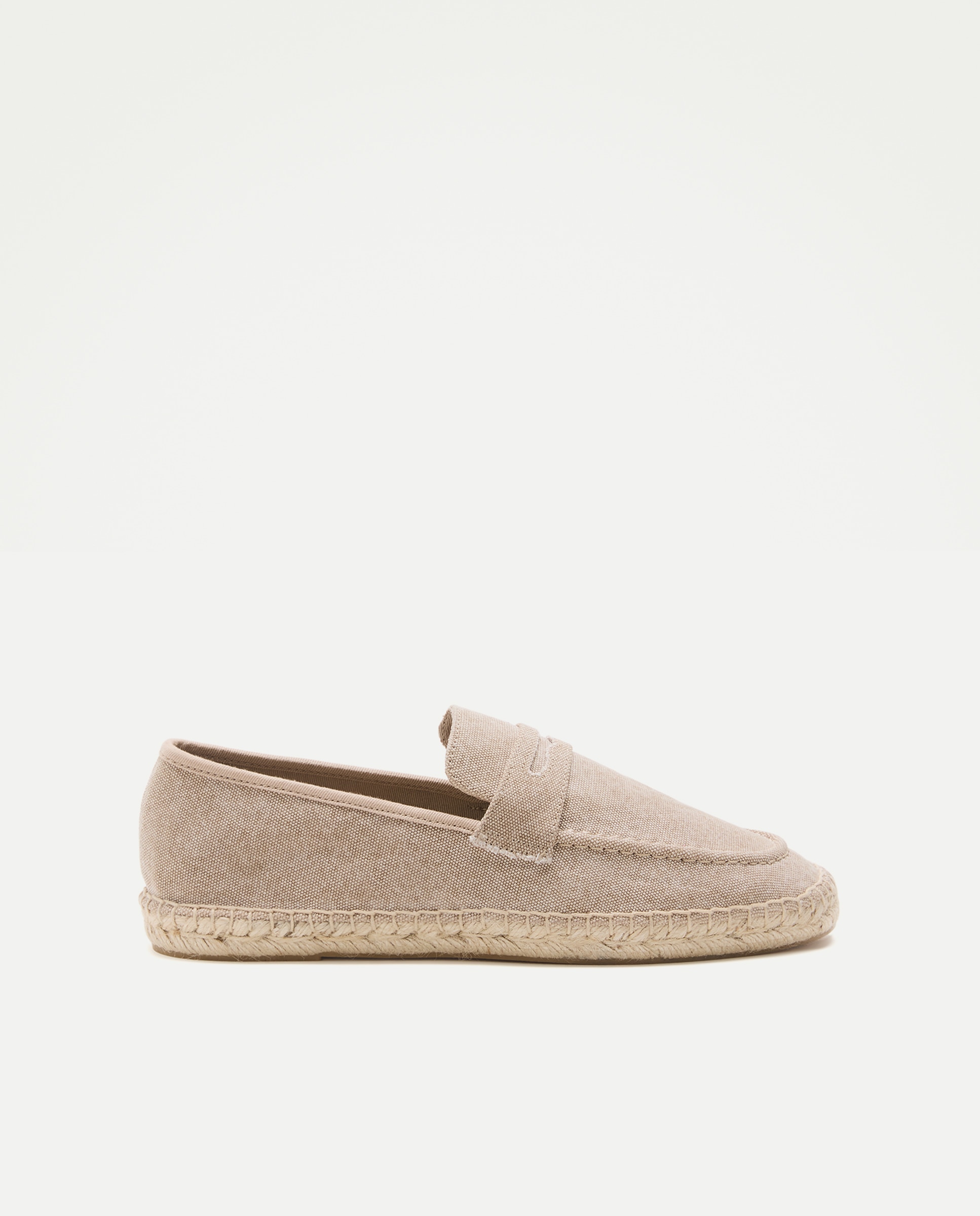 Imagen 0 de Mocasin antifaz lona lavada de hombre con piso de yute