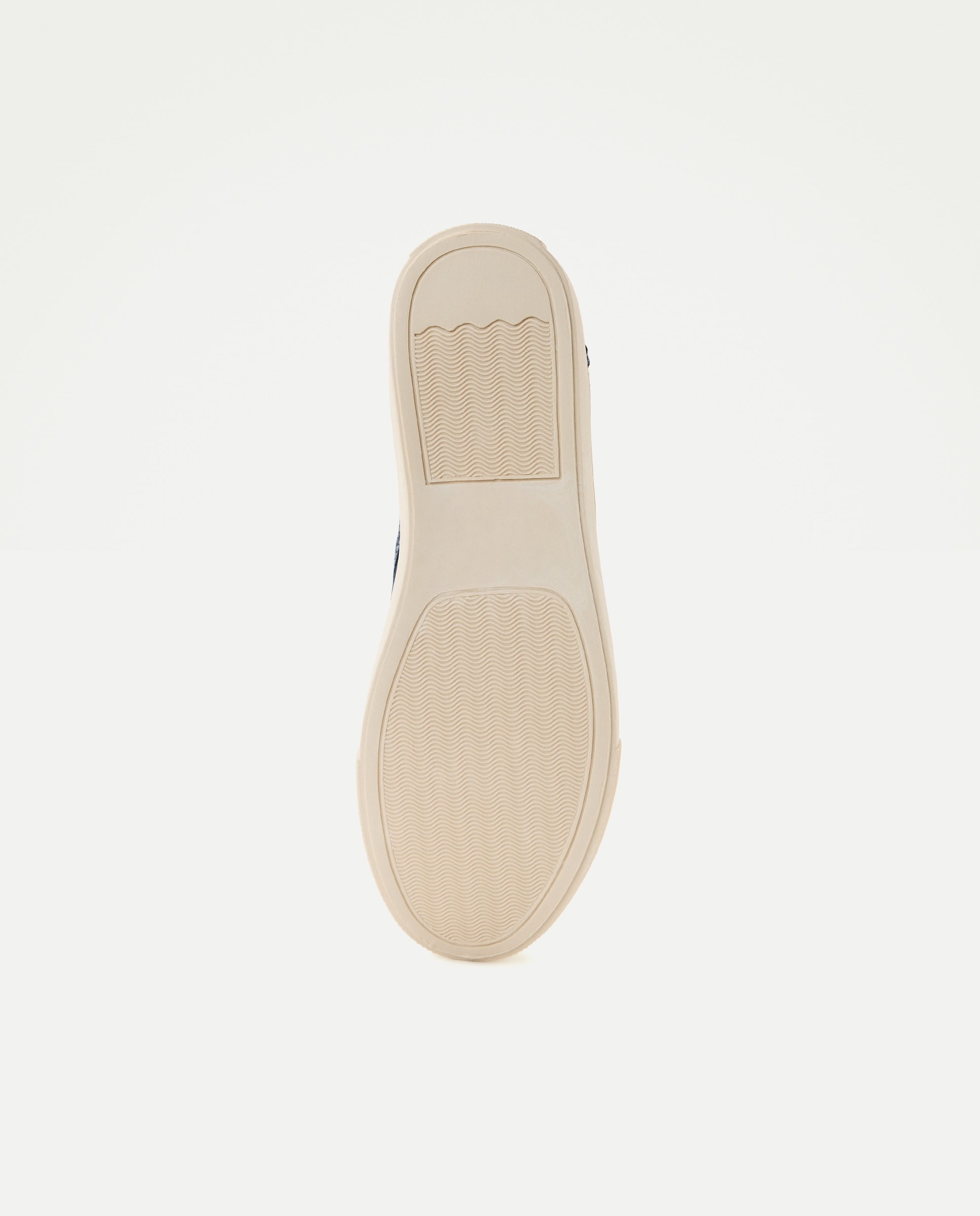 Zapato elasticos de lona lavada con piso de goma Azul marino-6