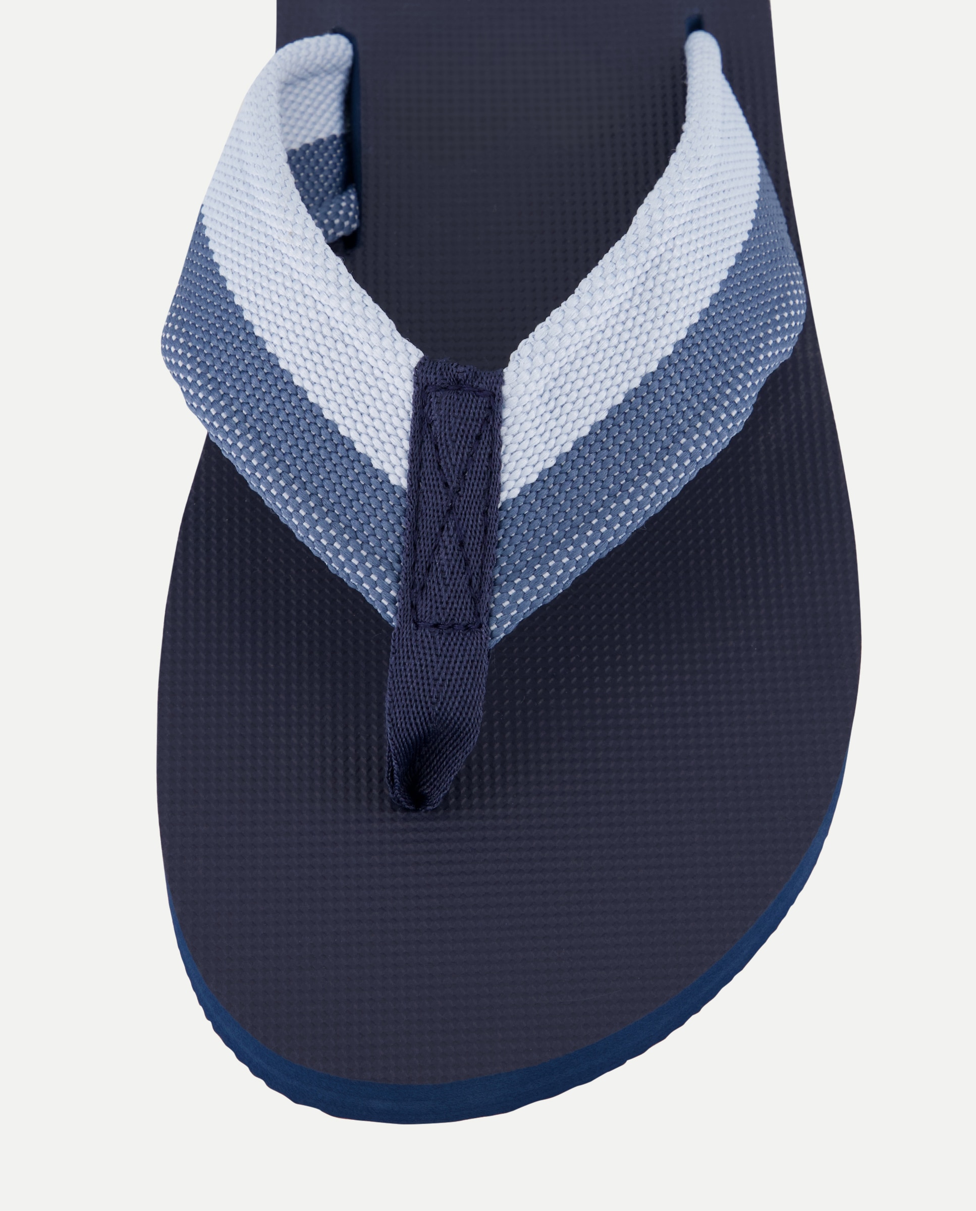 Chancla de baño esclava textil con piso de goma 400 Azul-5