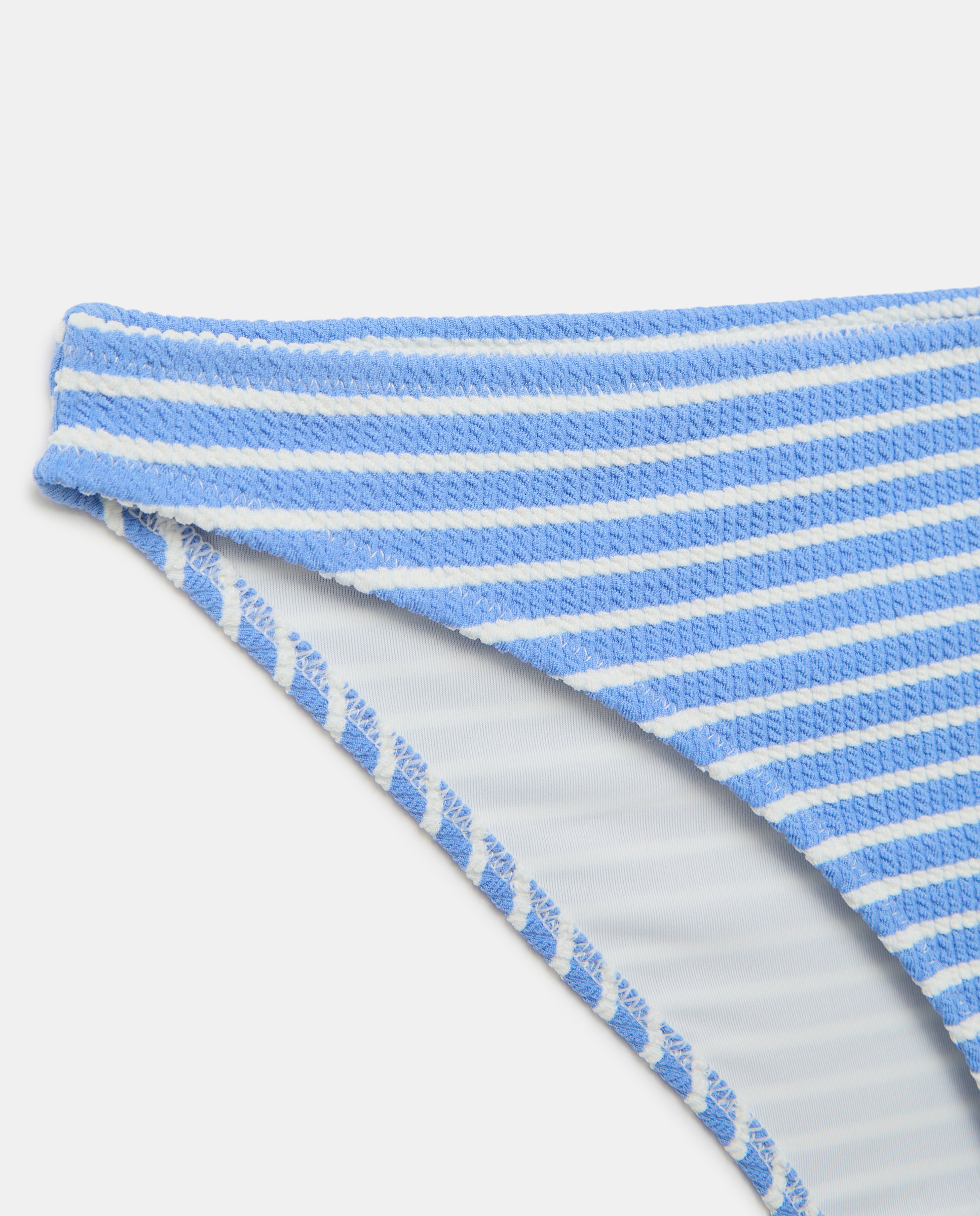 Tanga com Textura e às Riscas 400 Azul-5