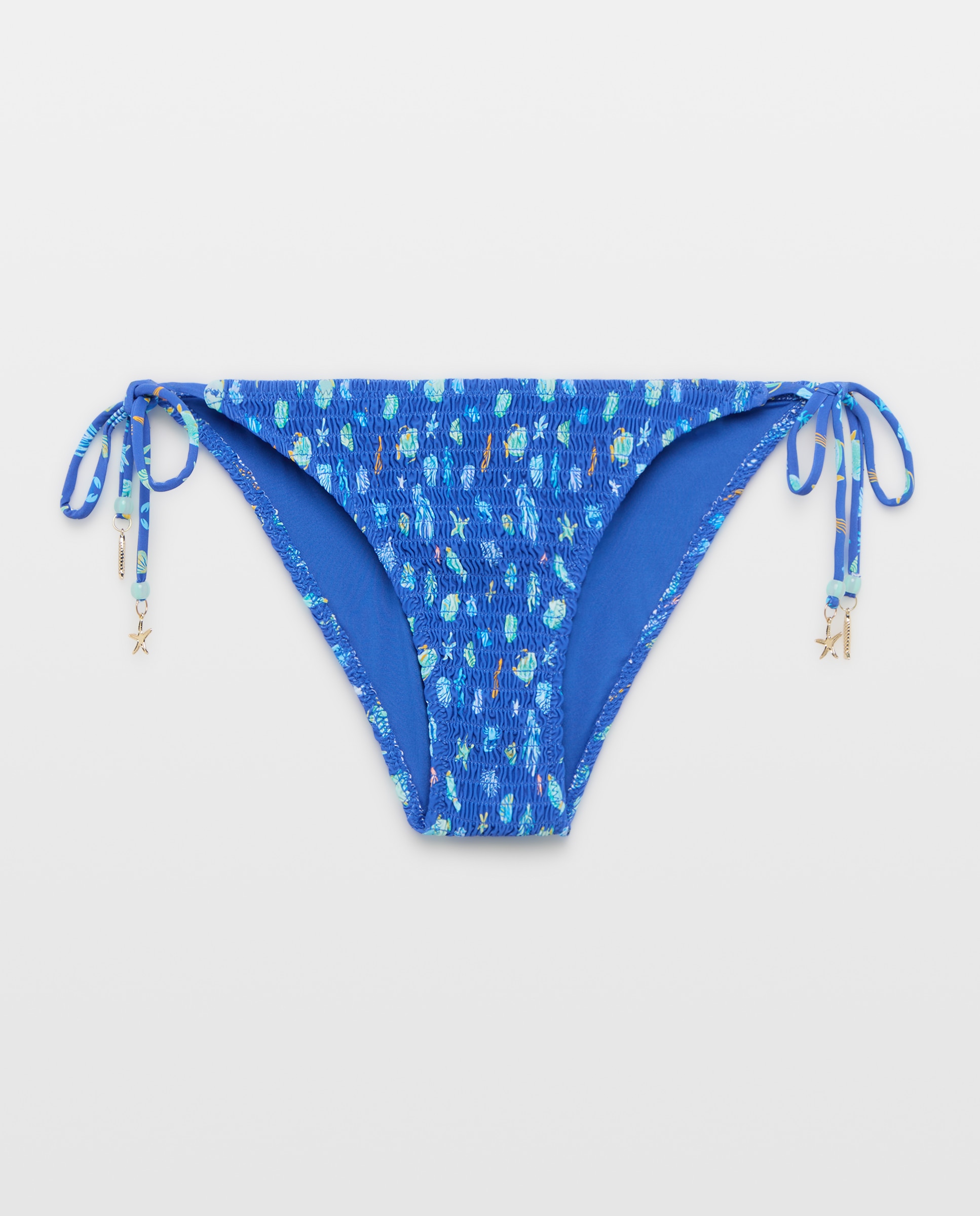 Tanga Smock com Estampado 440 Azulão-4
