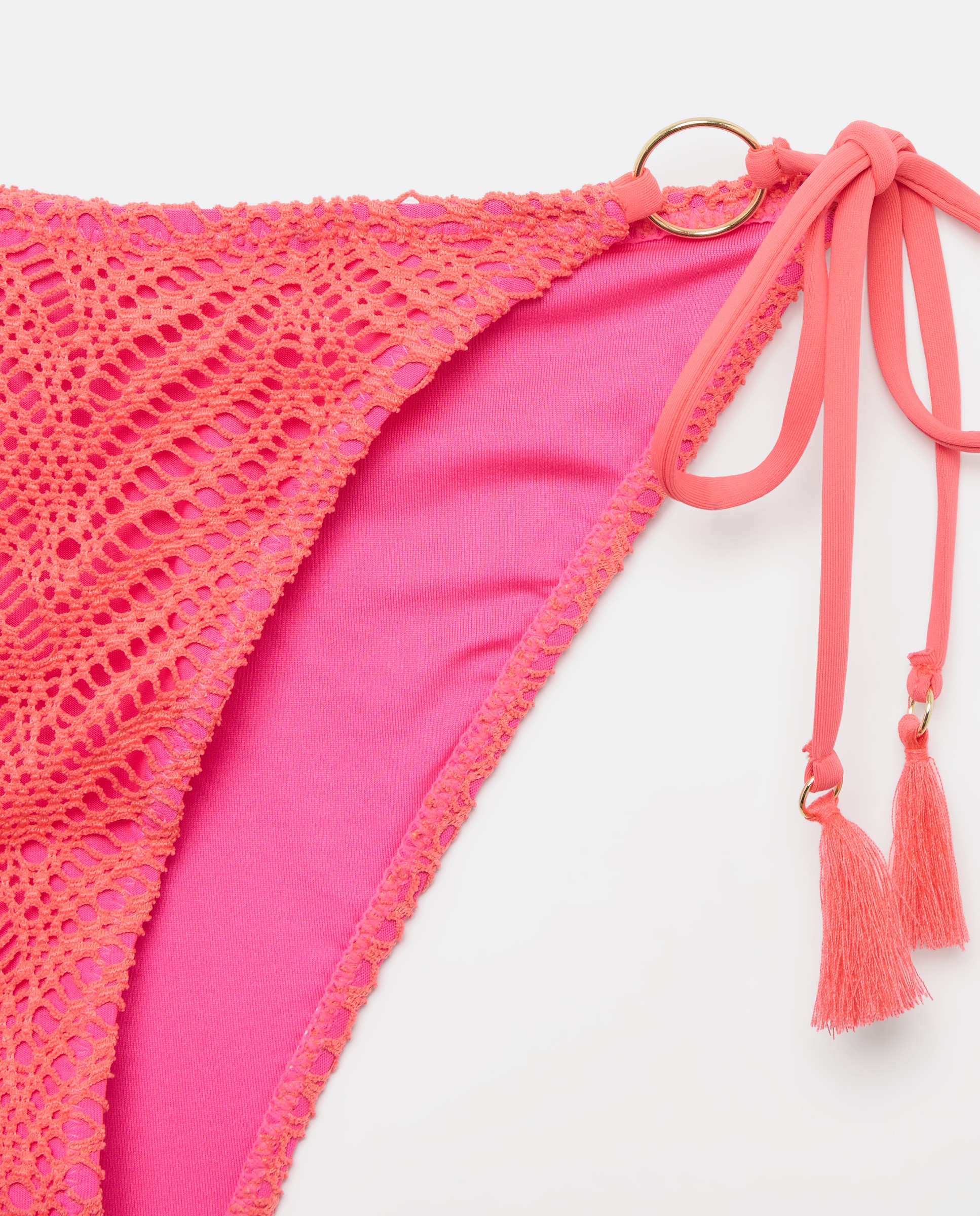 Tanga de Crochet 240 Fúcsia-2