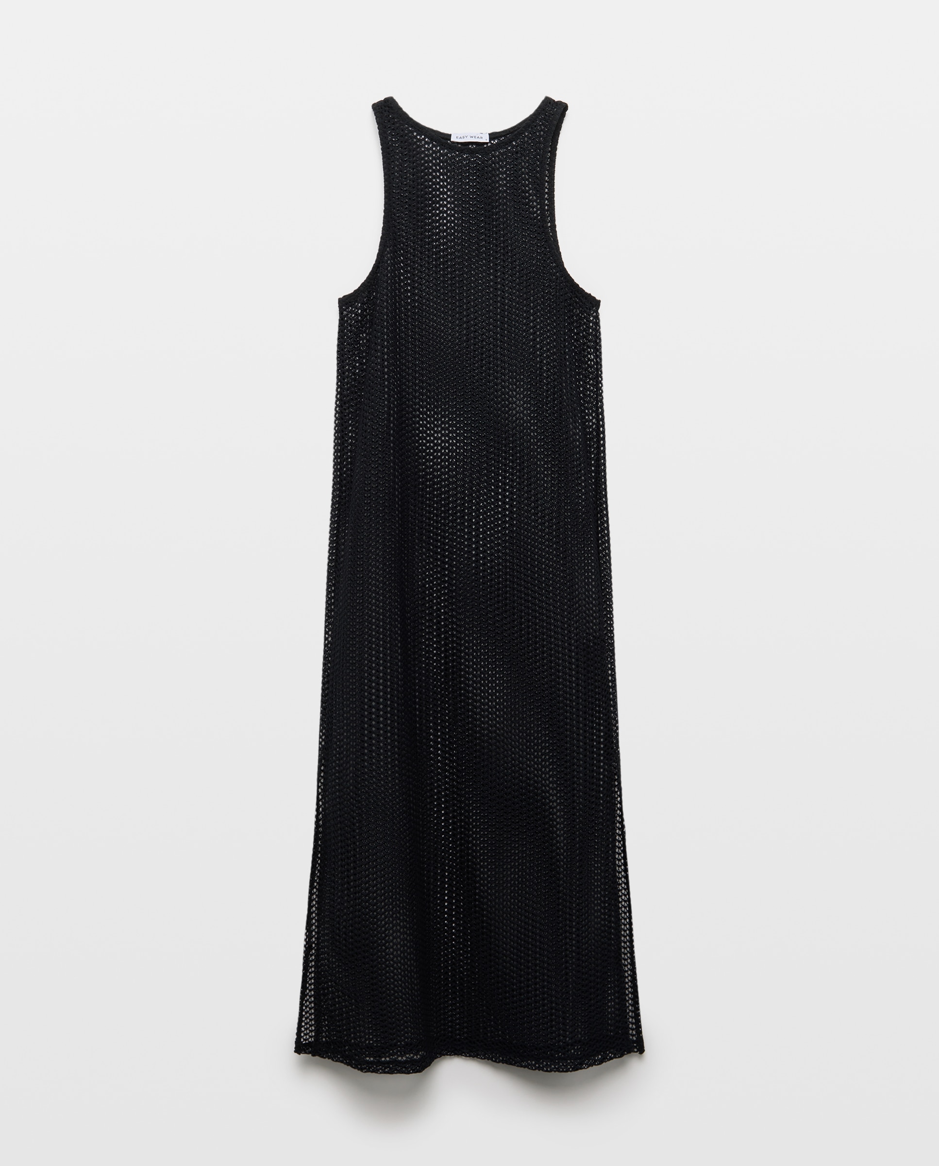 Easy Wear - Vestido largo redecilla de mujer.