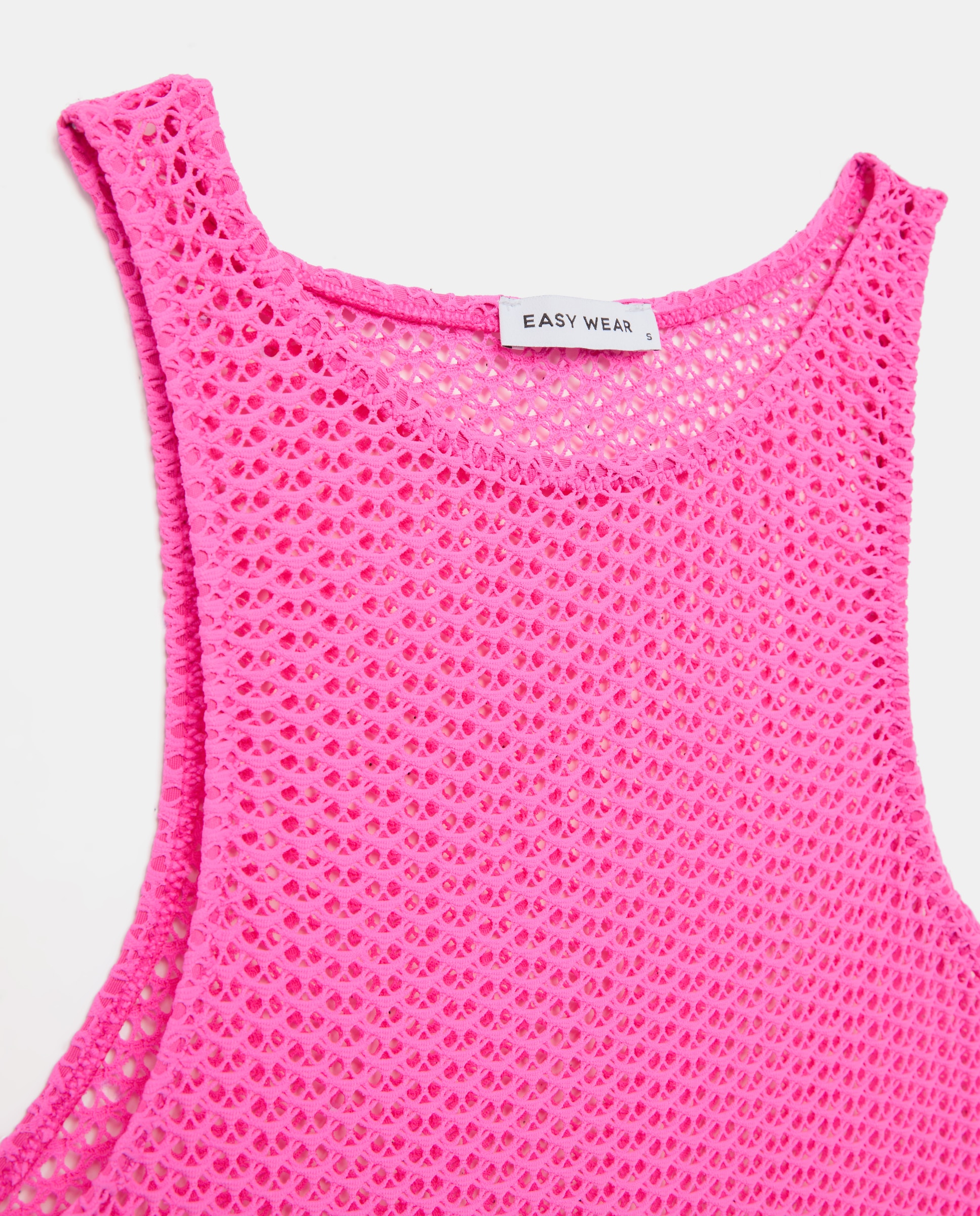 Vestido Comprido com Rede 200 Rosa-4