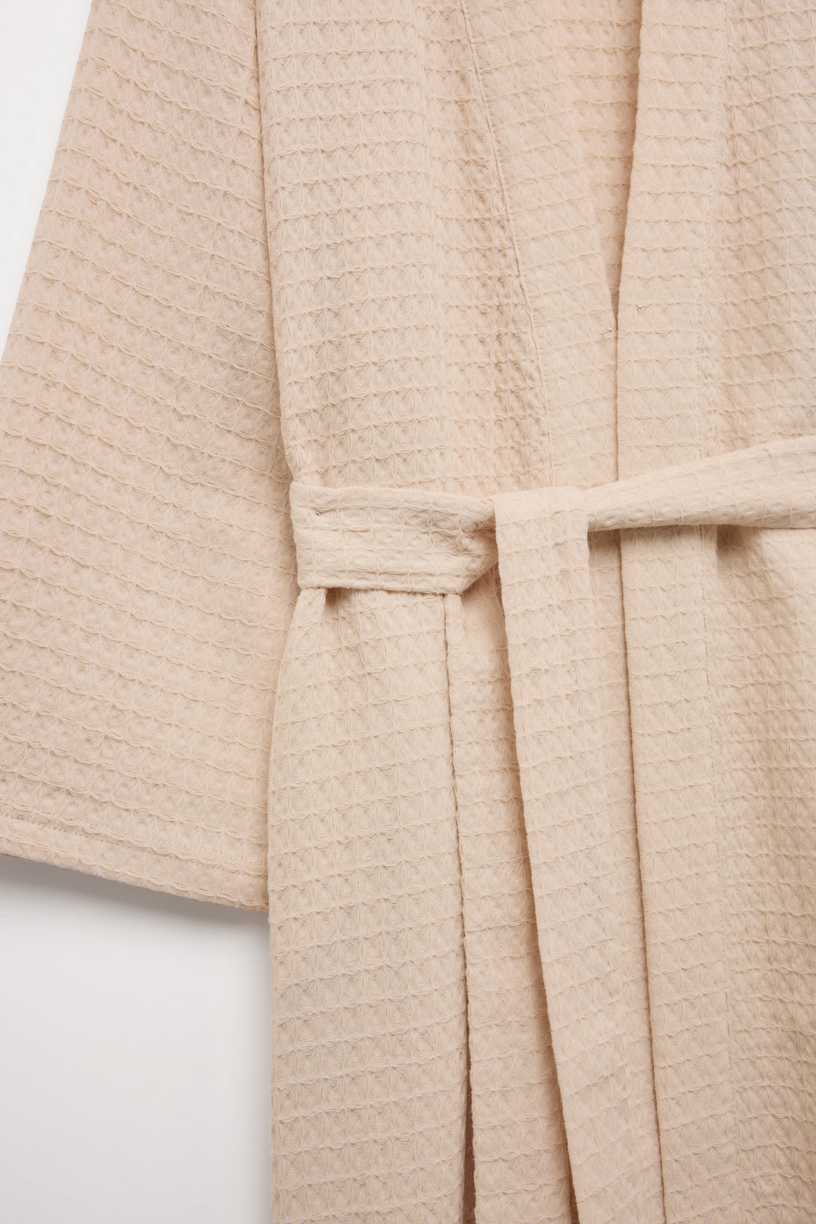 Robe com Cinto em Waffle Rice Paper-4