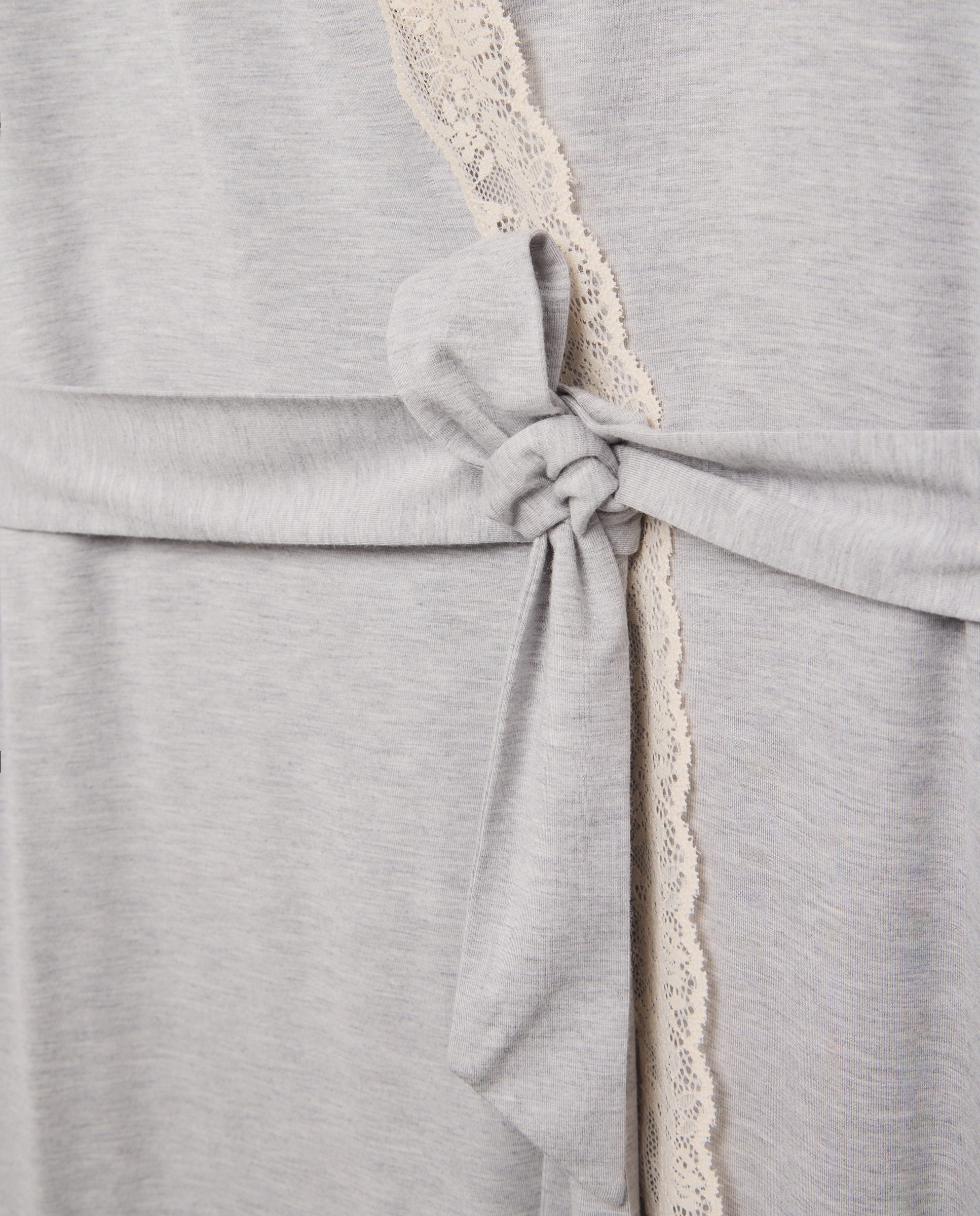 Robe com Detalhes 820 Cinzento Médio-5