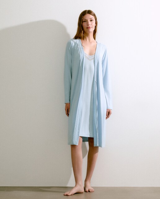 Imagem 0 de Robe Liso Cruzado