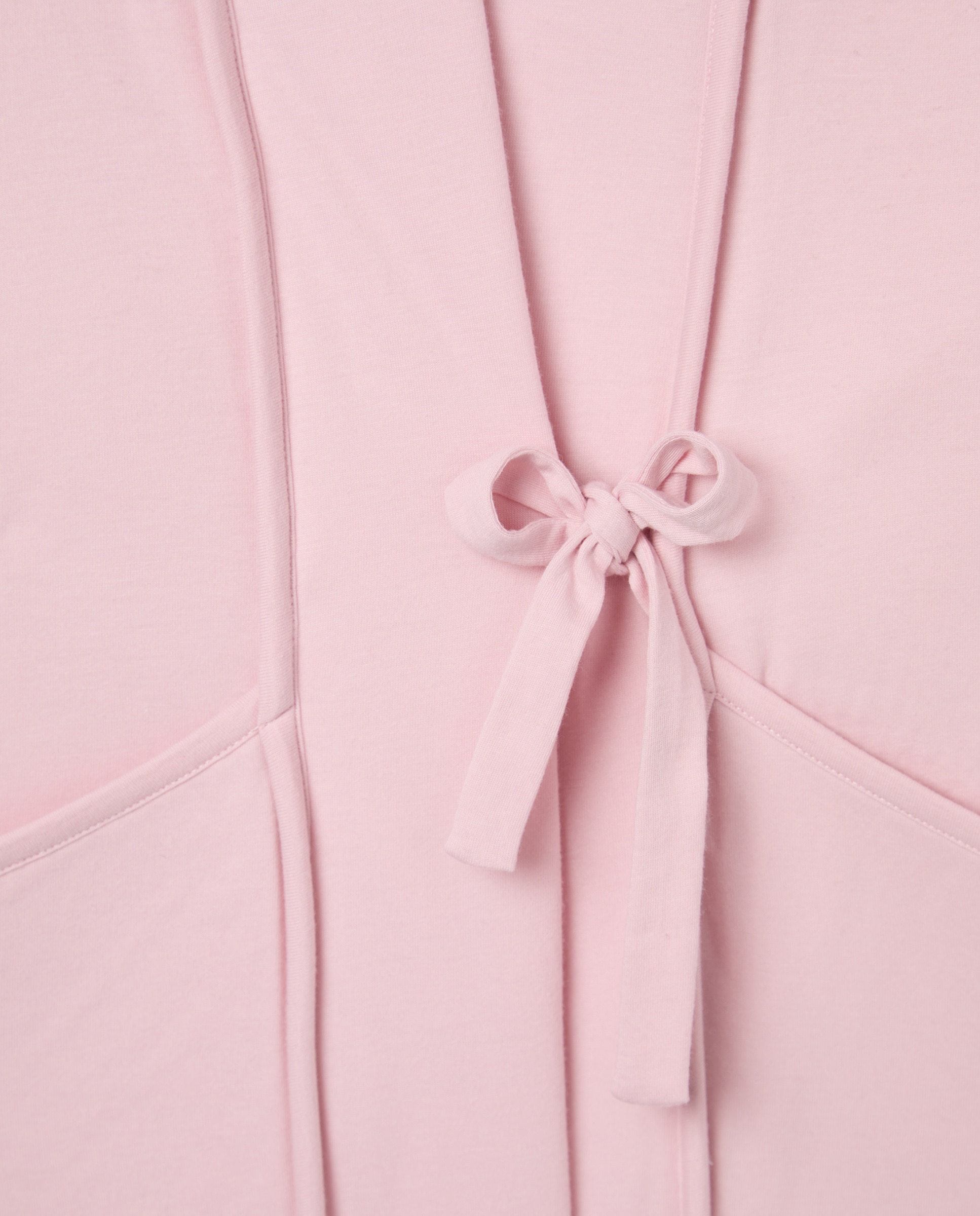 Robe cruzado Rosa-claro-5