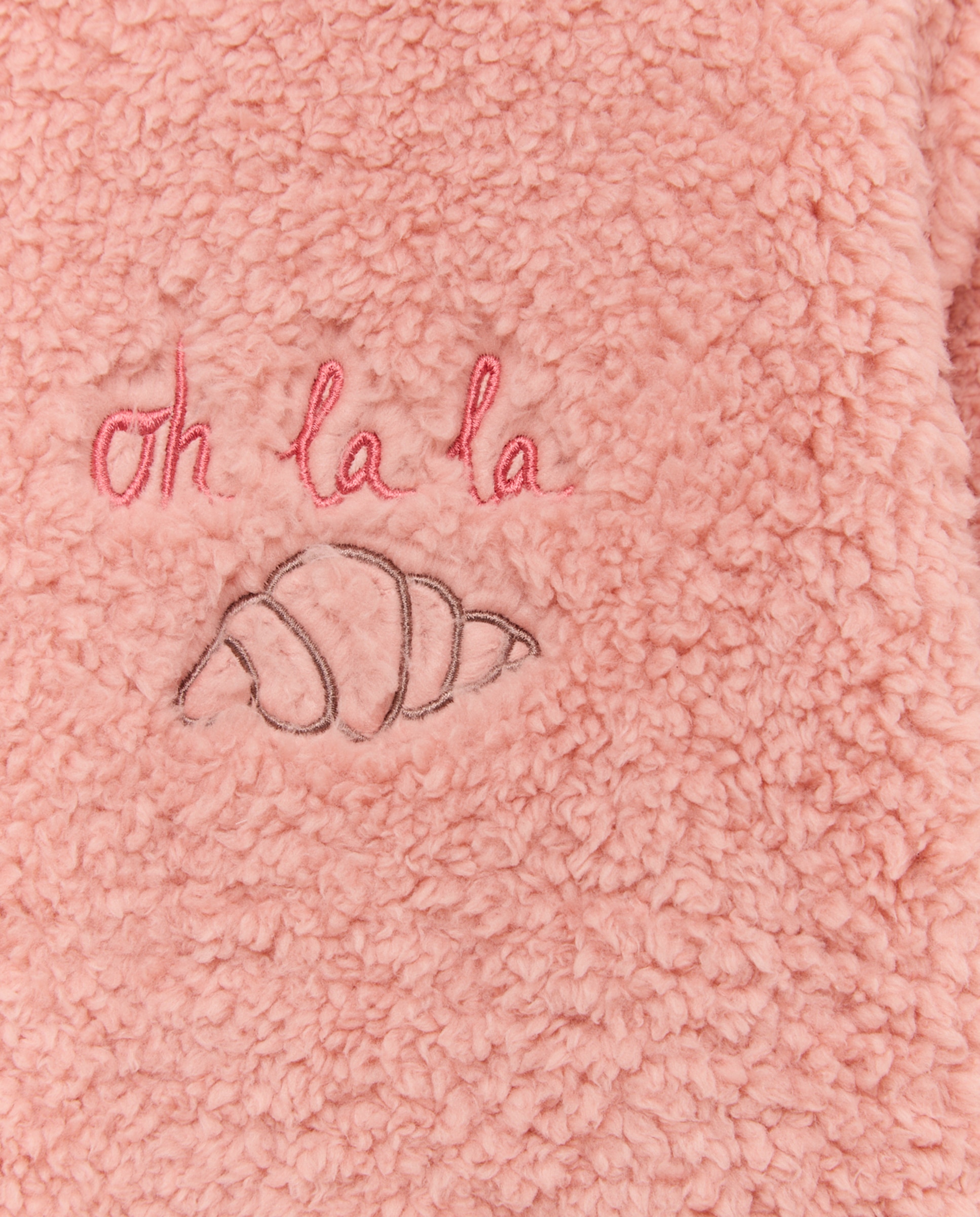 Robe Liso com Fecho de Correr 200 Rosa-2