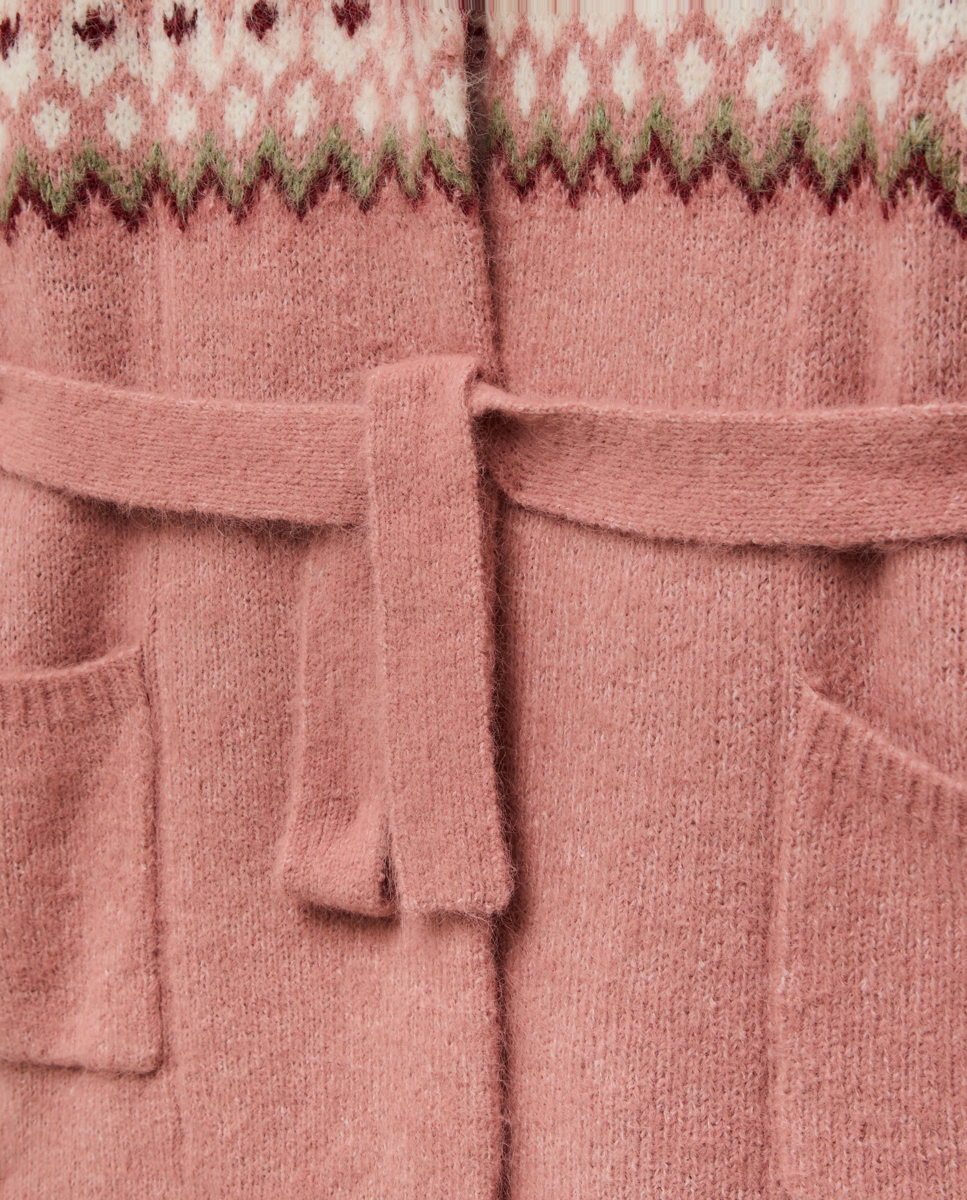 Robe com Rebordos Decorativos 220 Rosa Pálido-2