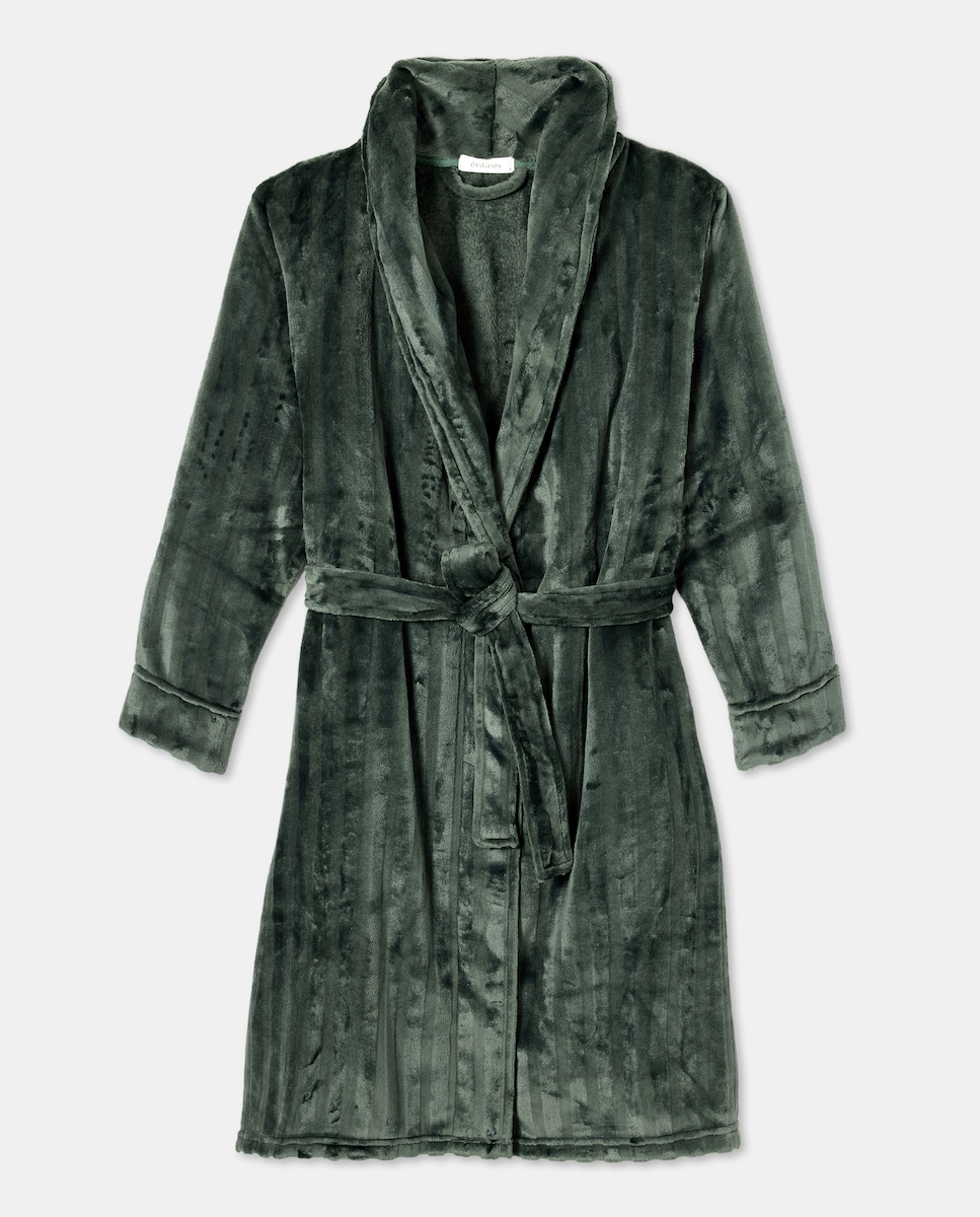 Robe Liso 530 Verde Escuro-4