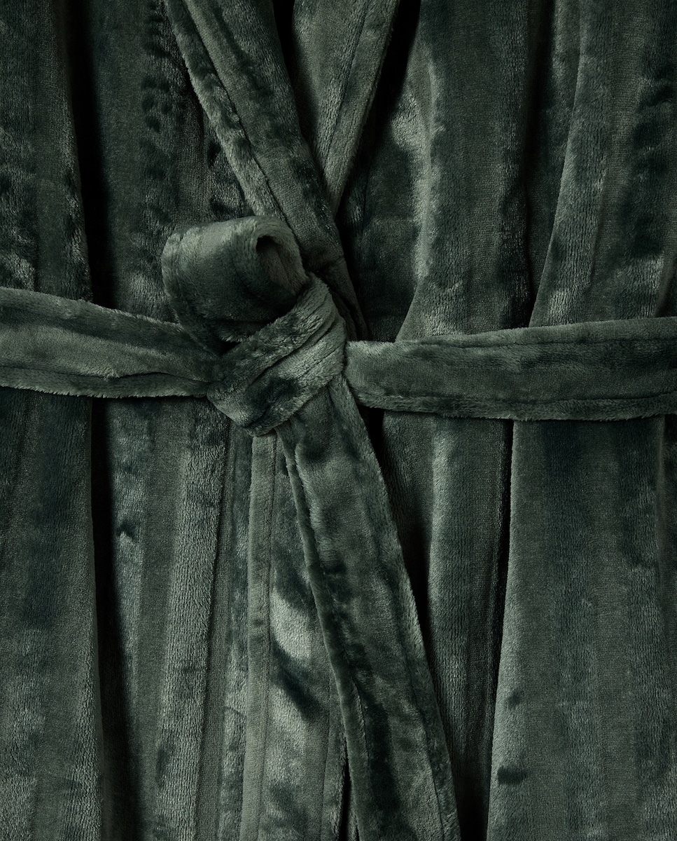 Robe Liso 530 Verde Escuro-5