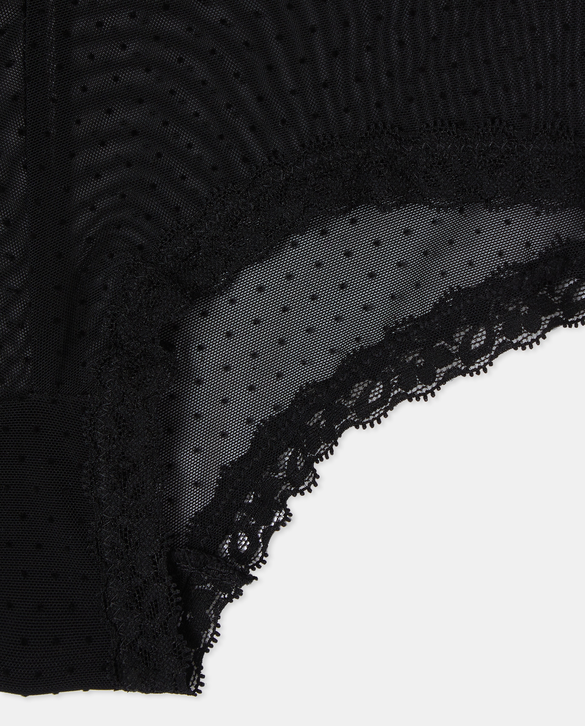 Shortie Plumeti liso Preto-4