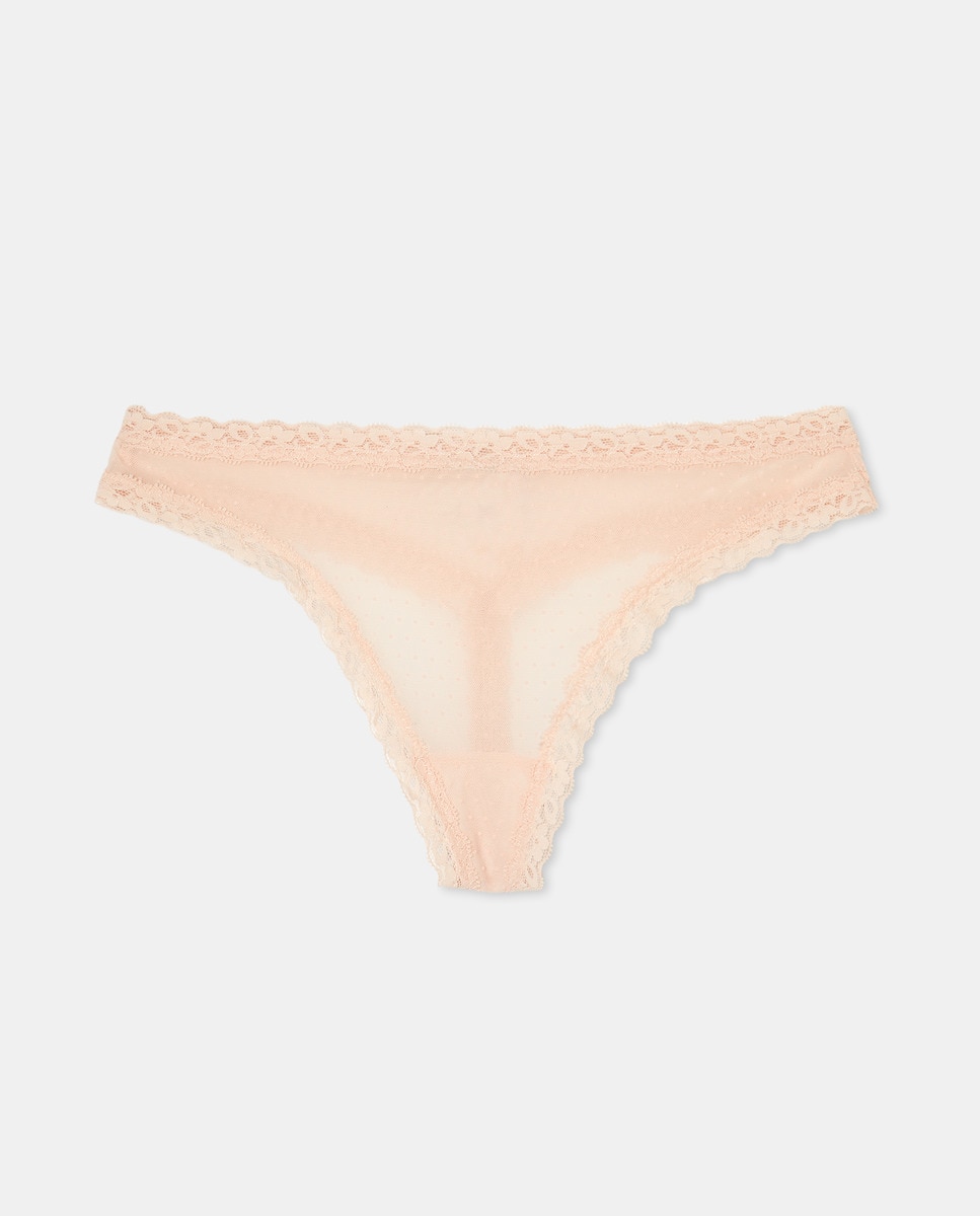 Tanga Básica com Plumetti Nude-3