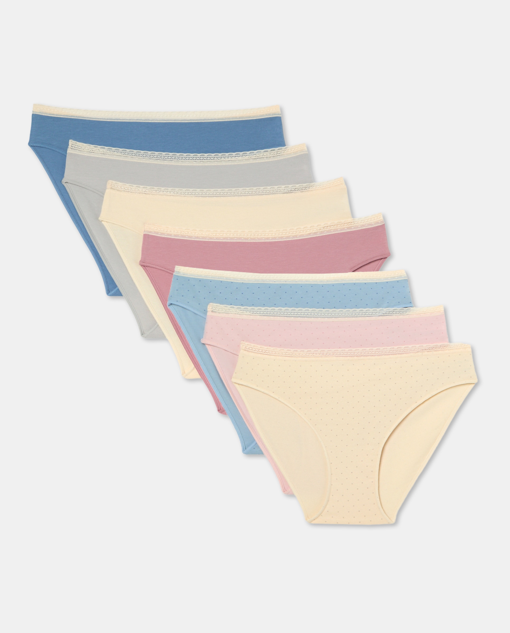Pack de Sete Cuecas de Algodão Multicolor-3