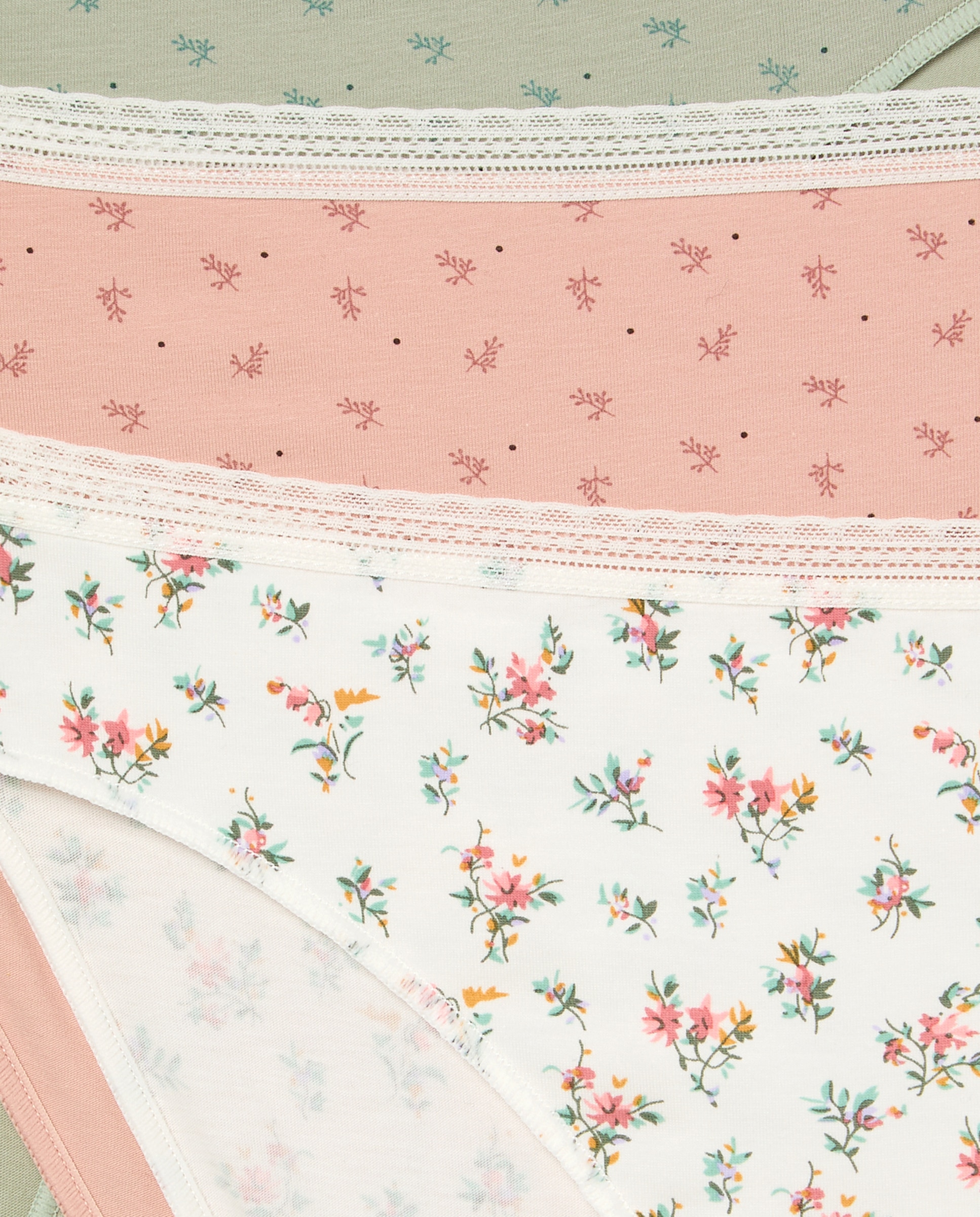 Pack de Sete Cuecas de Algodão Multicolor-4