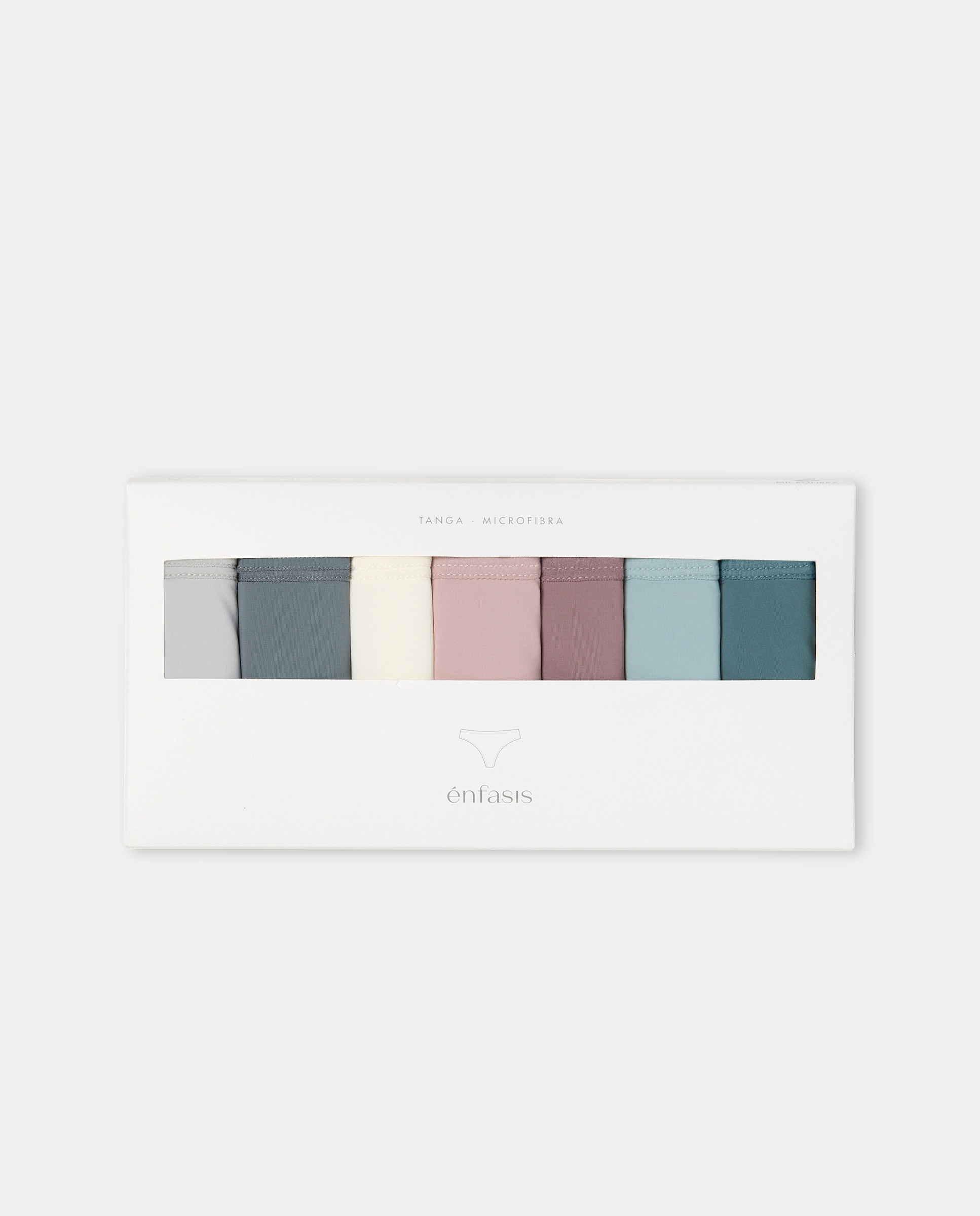 Pack de Sete Cuecas de Microfibra Multicolor-5