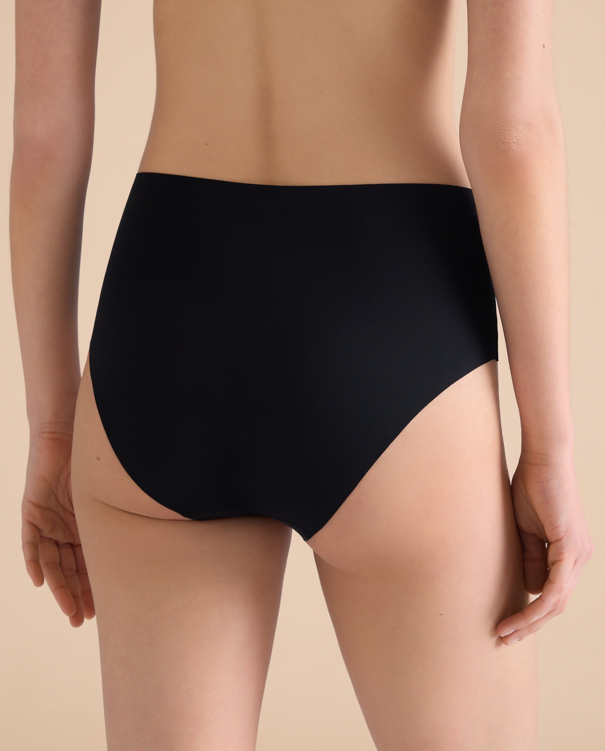 Braga cintura alta invisible de mujer - Énfasis - Negro Negro-3