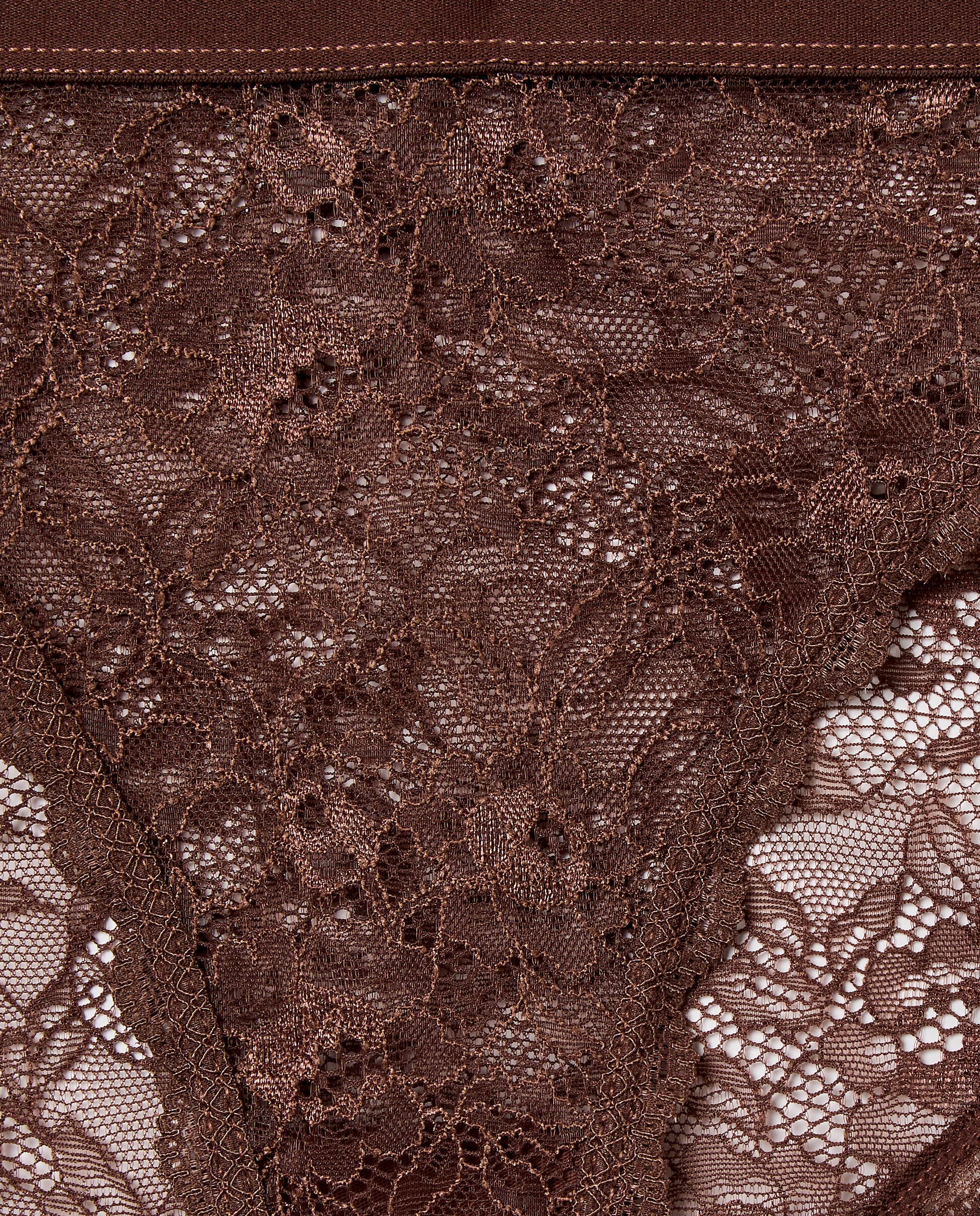 Cueca de Renda Castanho-4