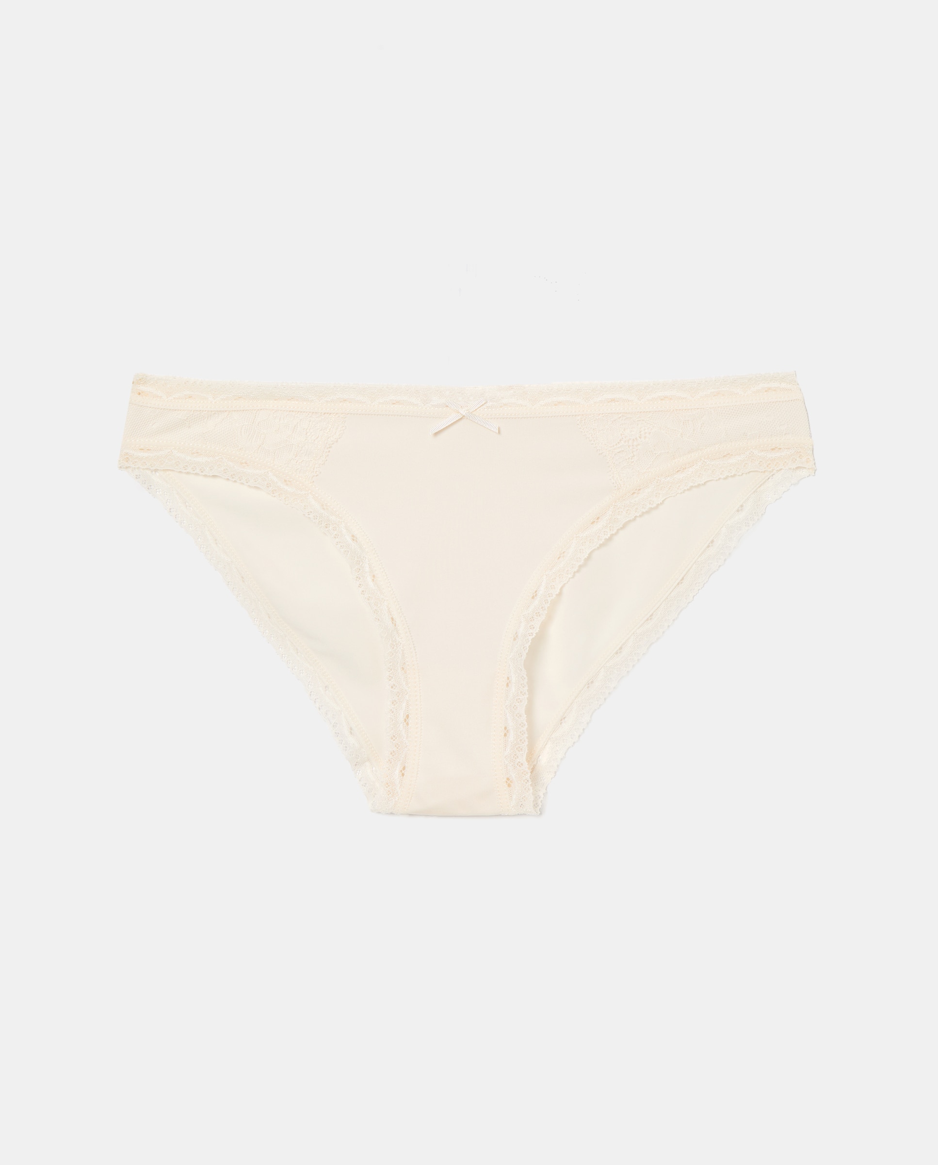 Cueca de microfibra Branco-marfim-3