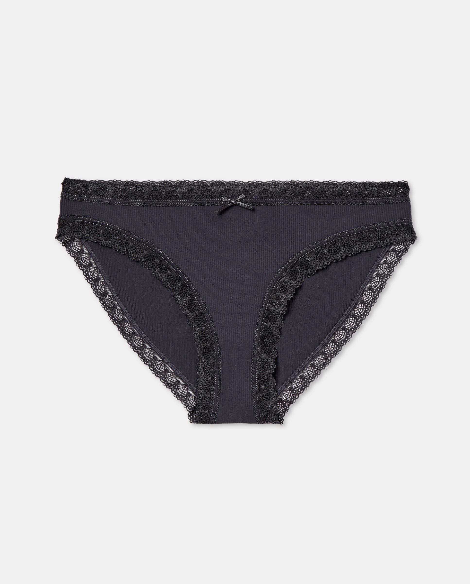 Cueca de microfibra 830 Antracite-3