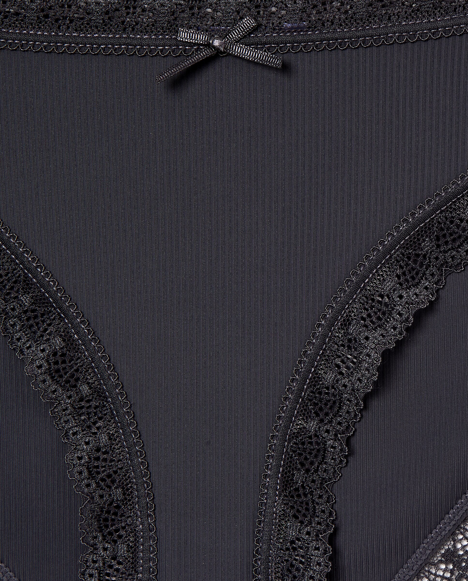 Cueca de microfibra 830 Antracite-4