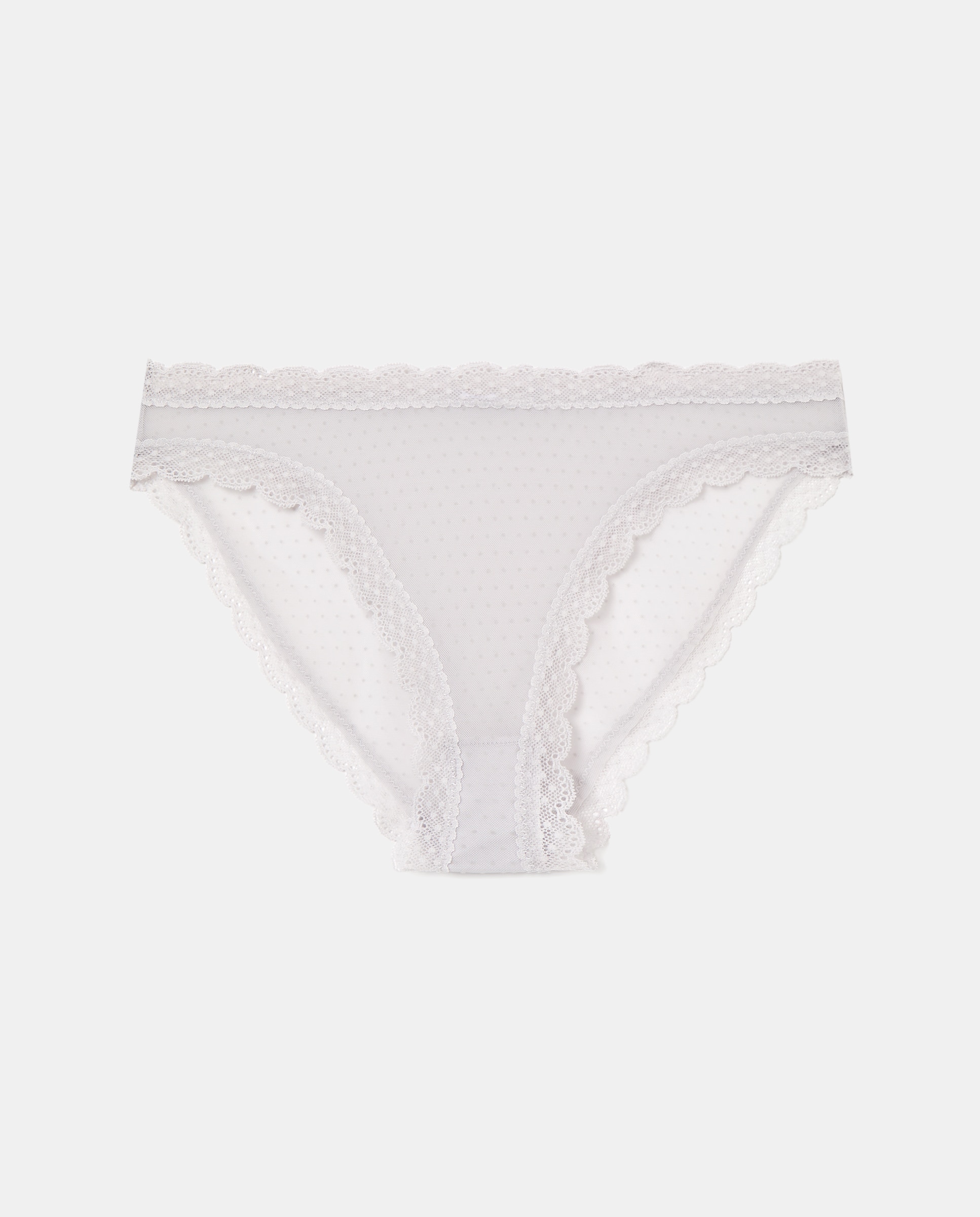 Cueca de Plumetti Cinzento-claro-3