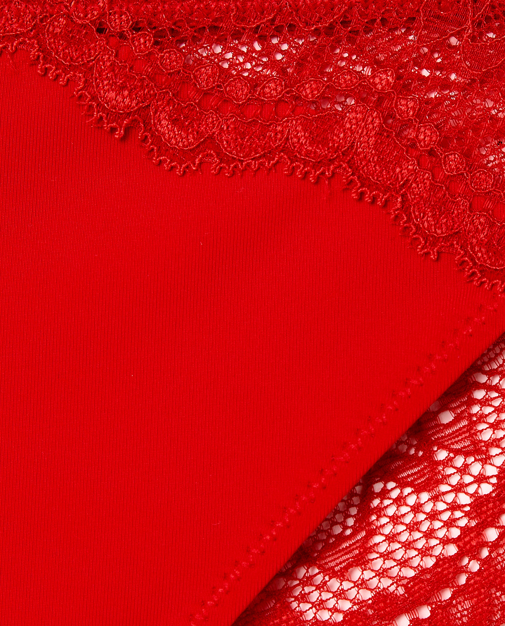 Tanga de Poliéster Lisa 600 Vermelho-5