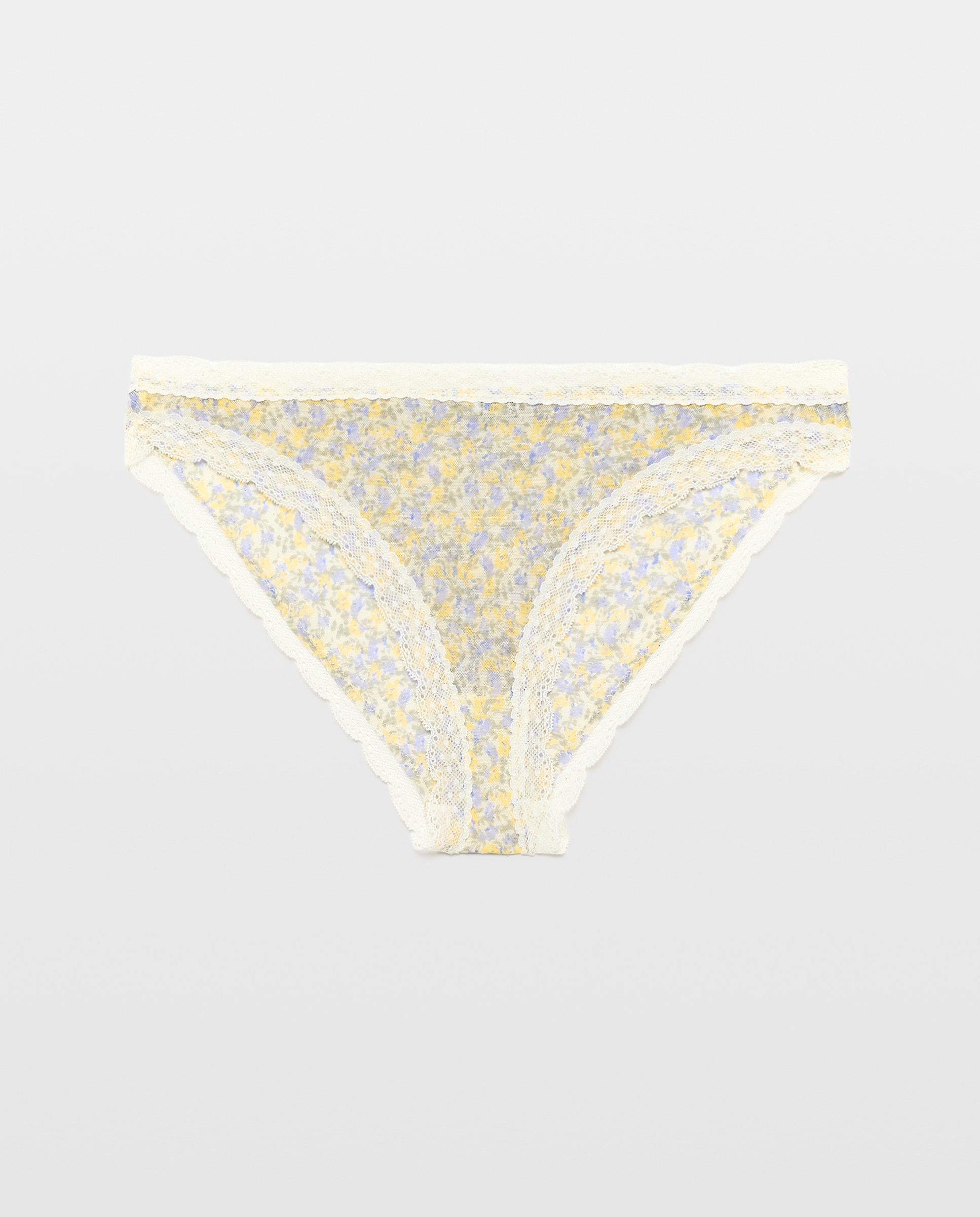 Cueca de Plumetti Estampada Branco-3