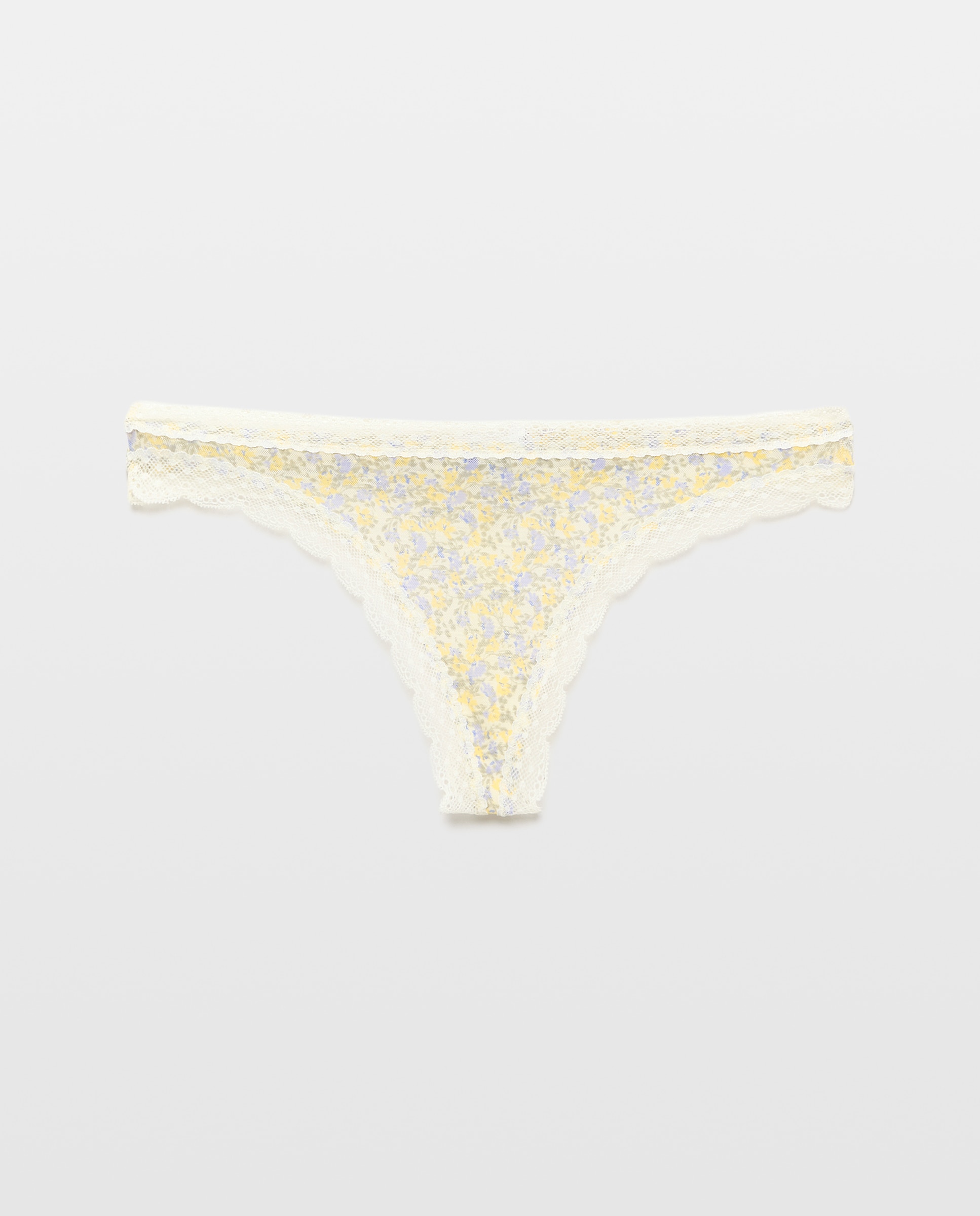 Tanga de Plumetti com Estampado Branco-3