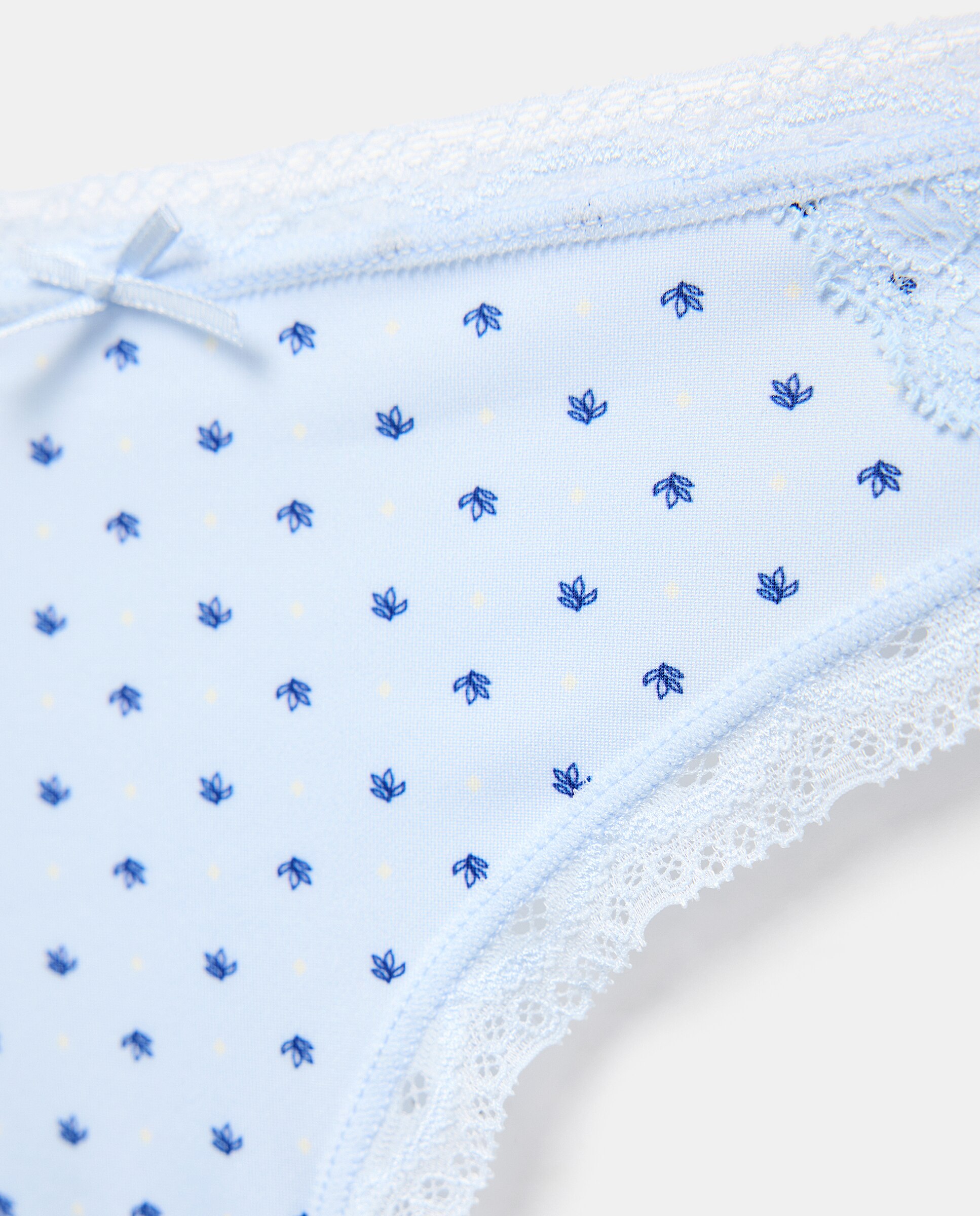 Tanga estampada Azul-4