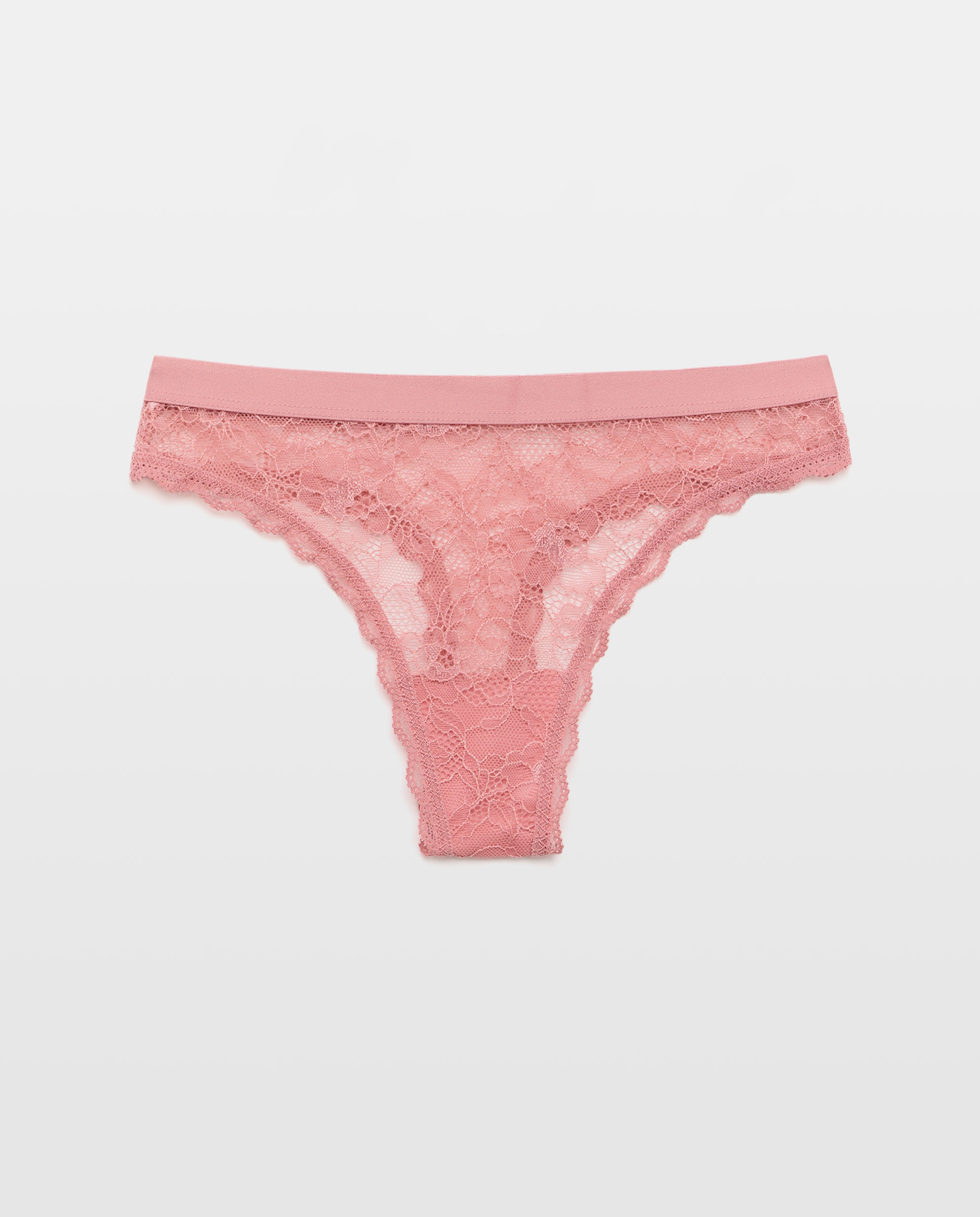 Tanga de renda 200 Rosa-3