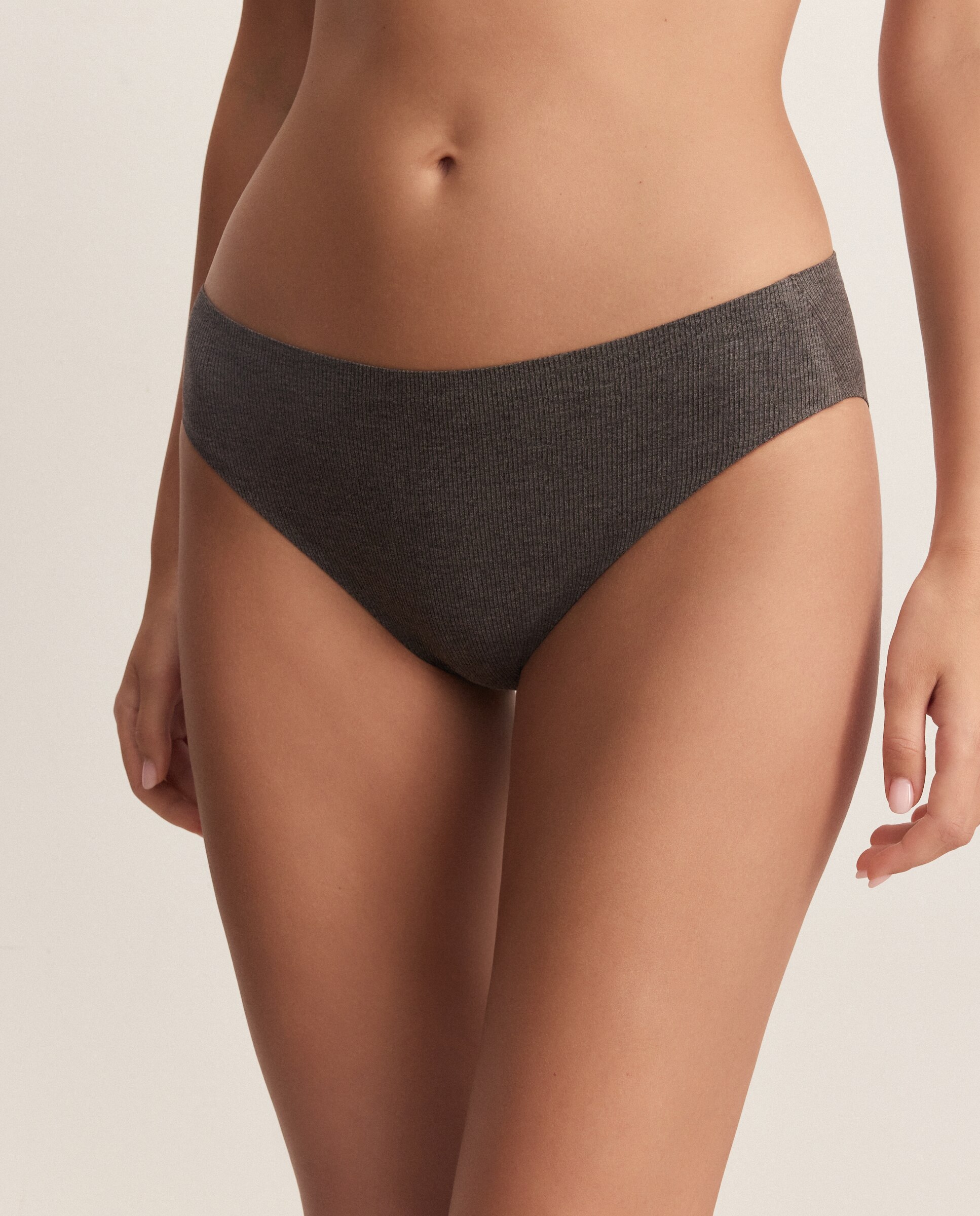 Cueca Invisível 820 Cinzento Médio-2