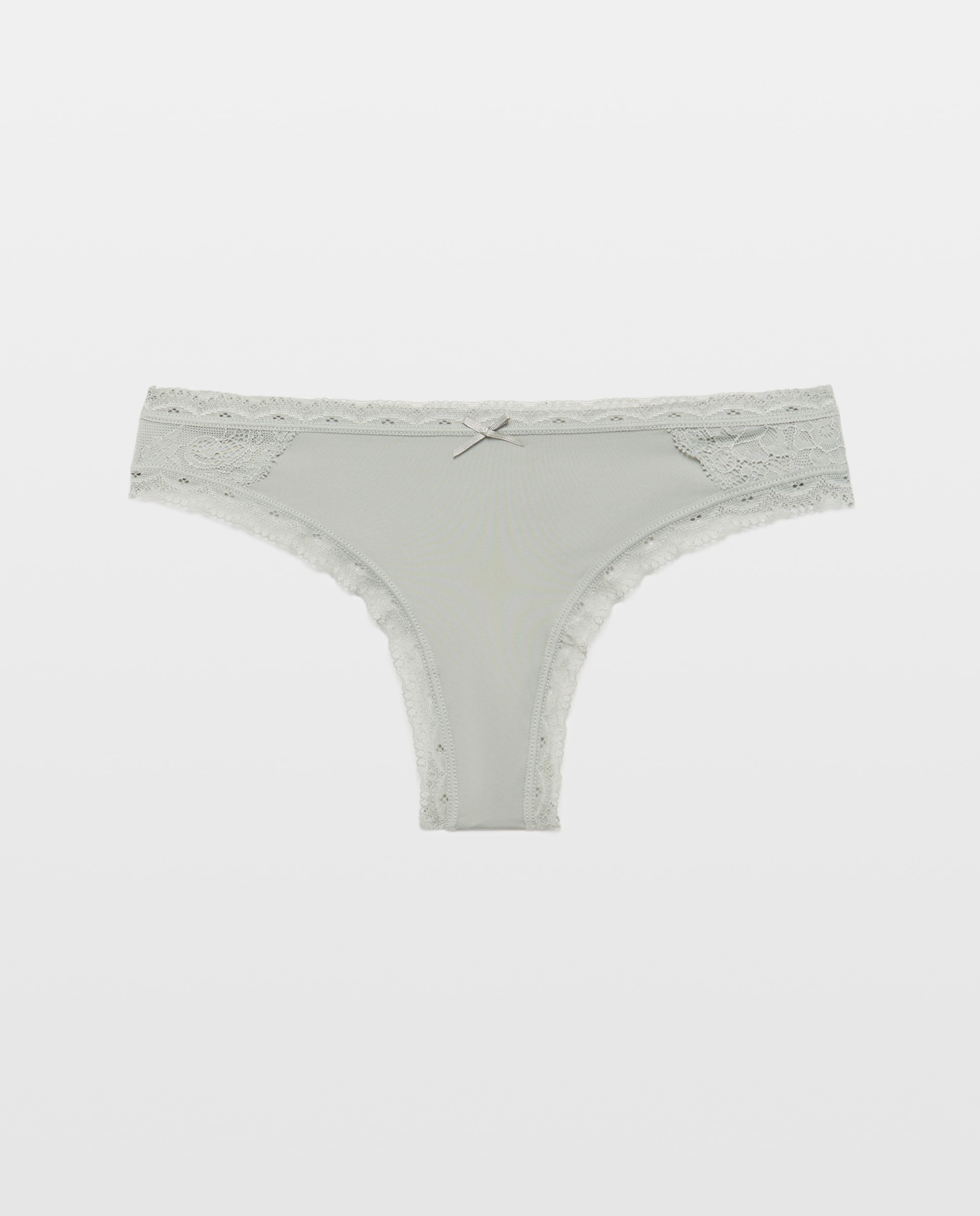 Tanga microfibra - Énfasis - Verde Verde-3