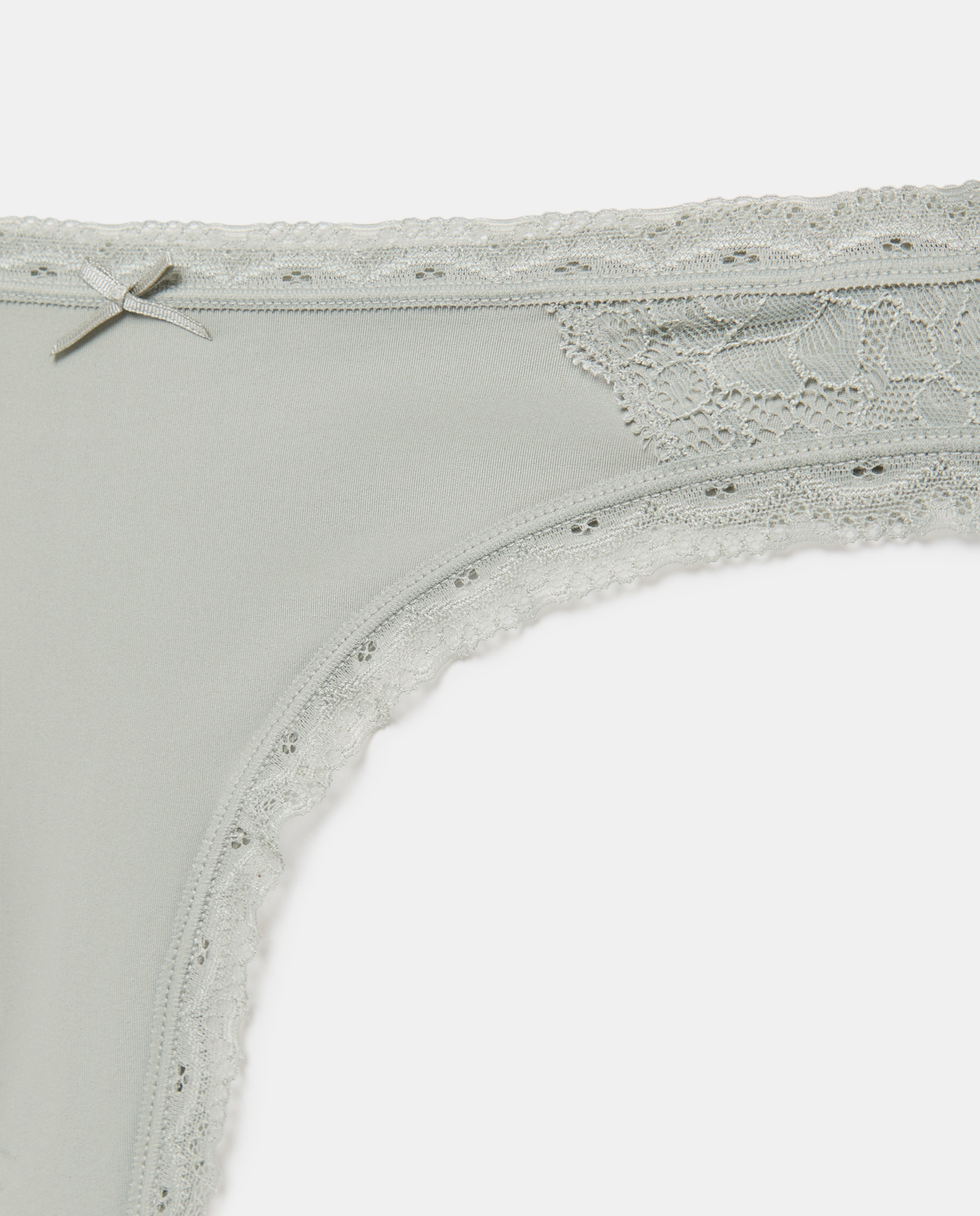 Tanga microfibra - Énfasis - Verde Verde-4